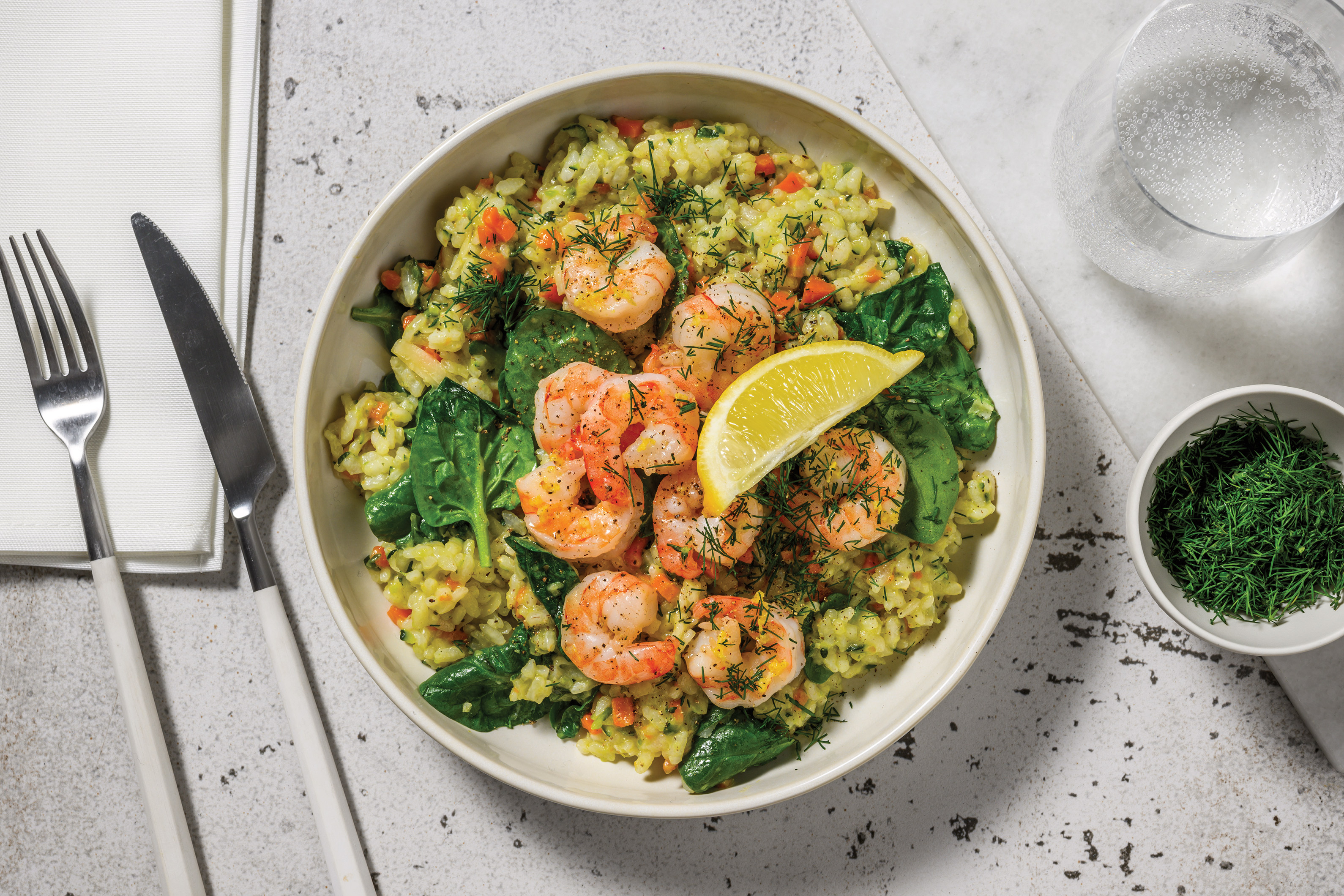 Lemon & Parsley Prawn Risotto