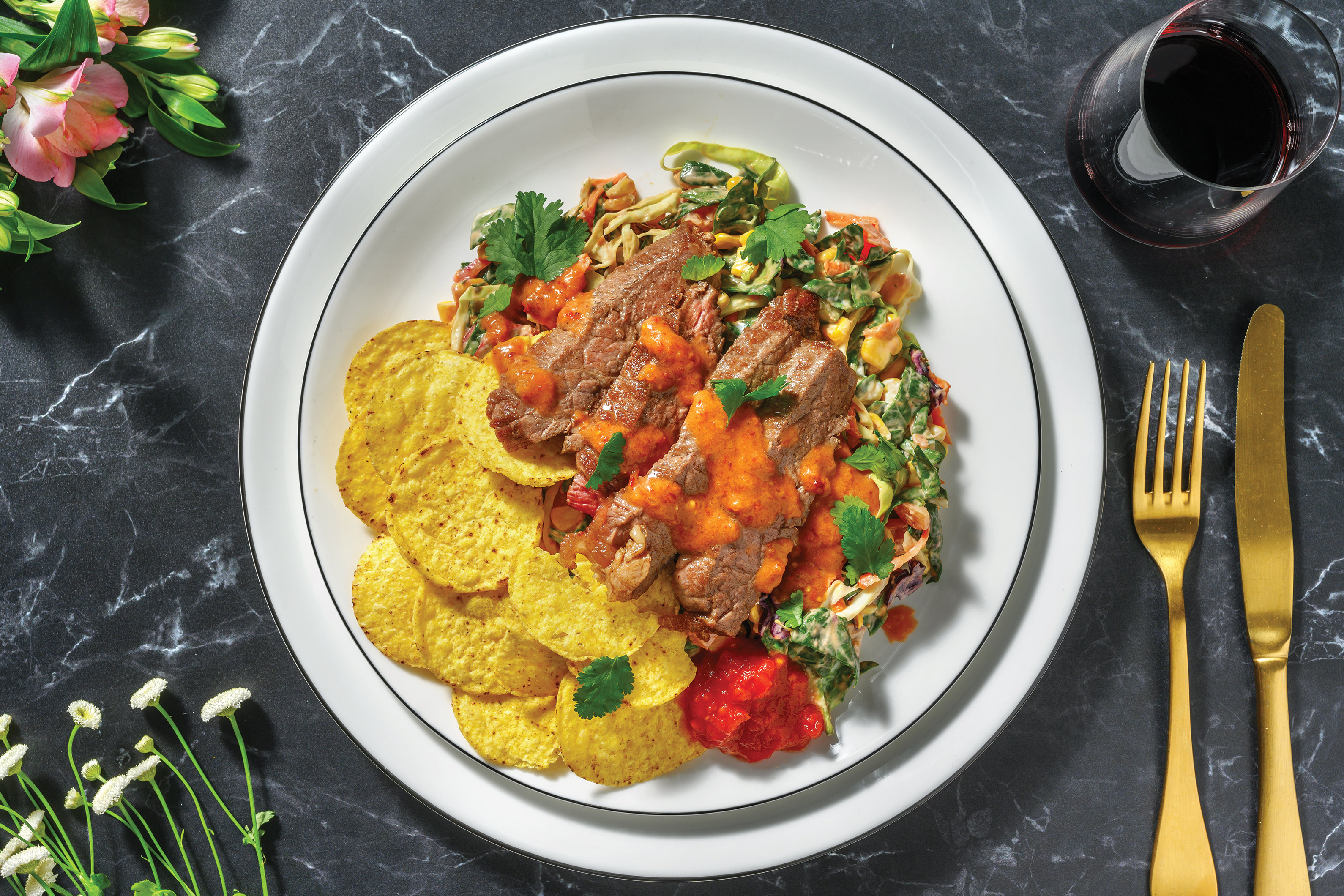 Chipotle Beef Rump & Loaded Slaw