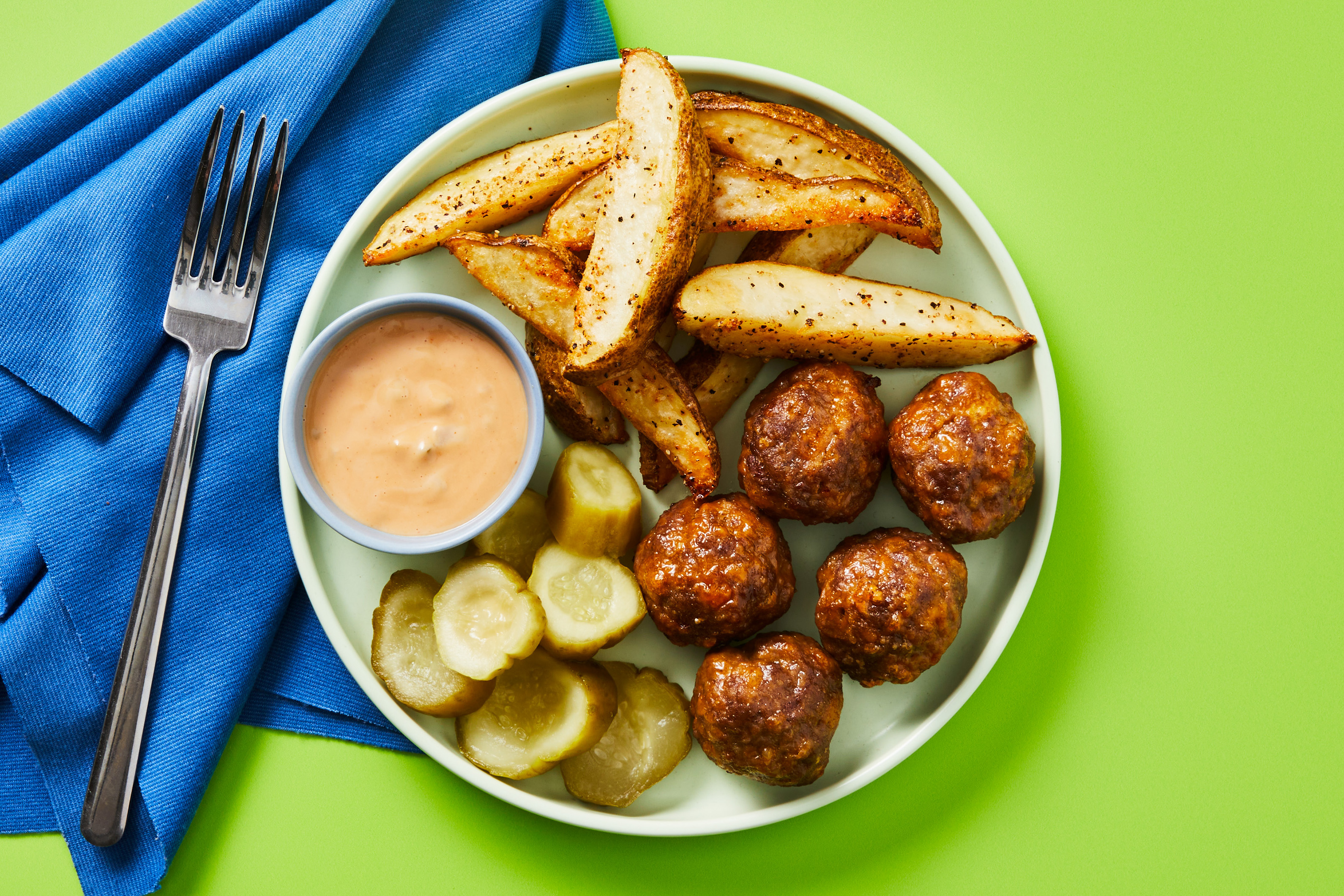 Cheeseburger Meatballs