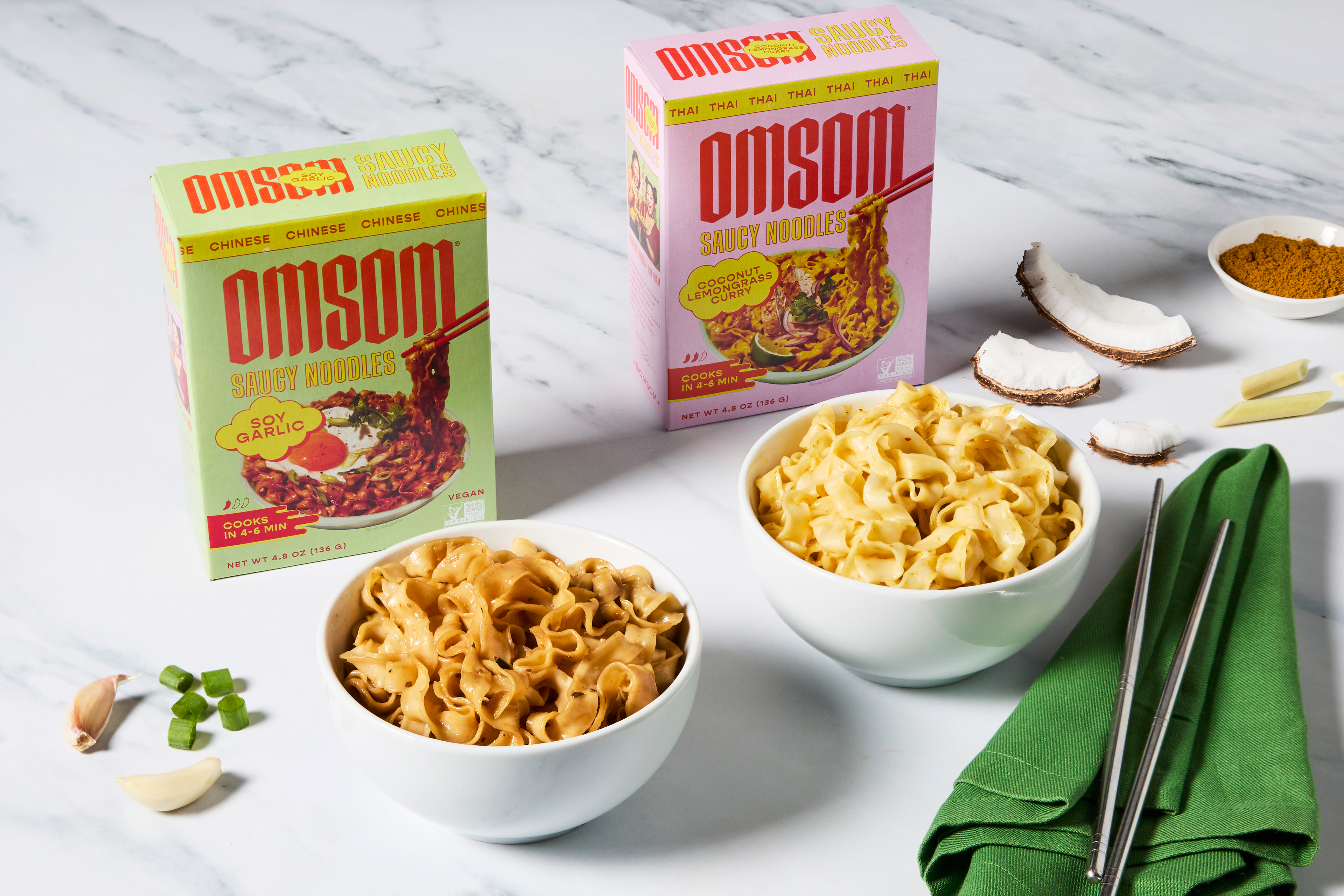 Omsom Saucy Noodles Bundle