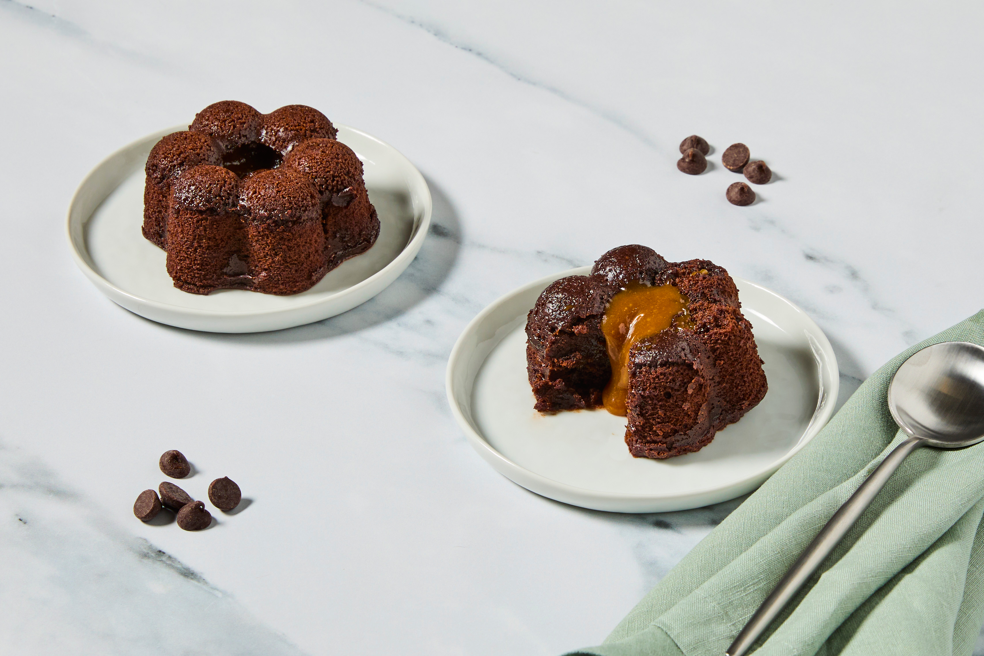 Chocolate Caramel Lava Cakes