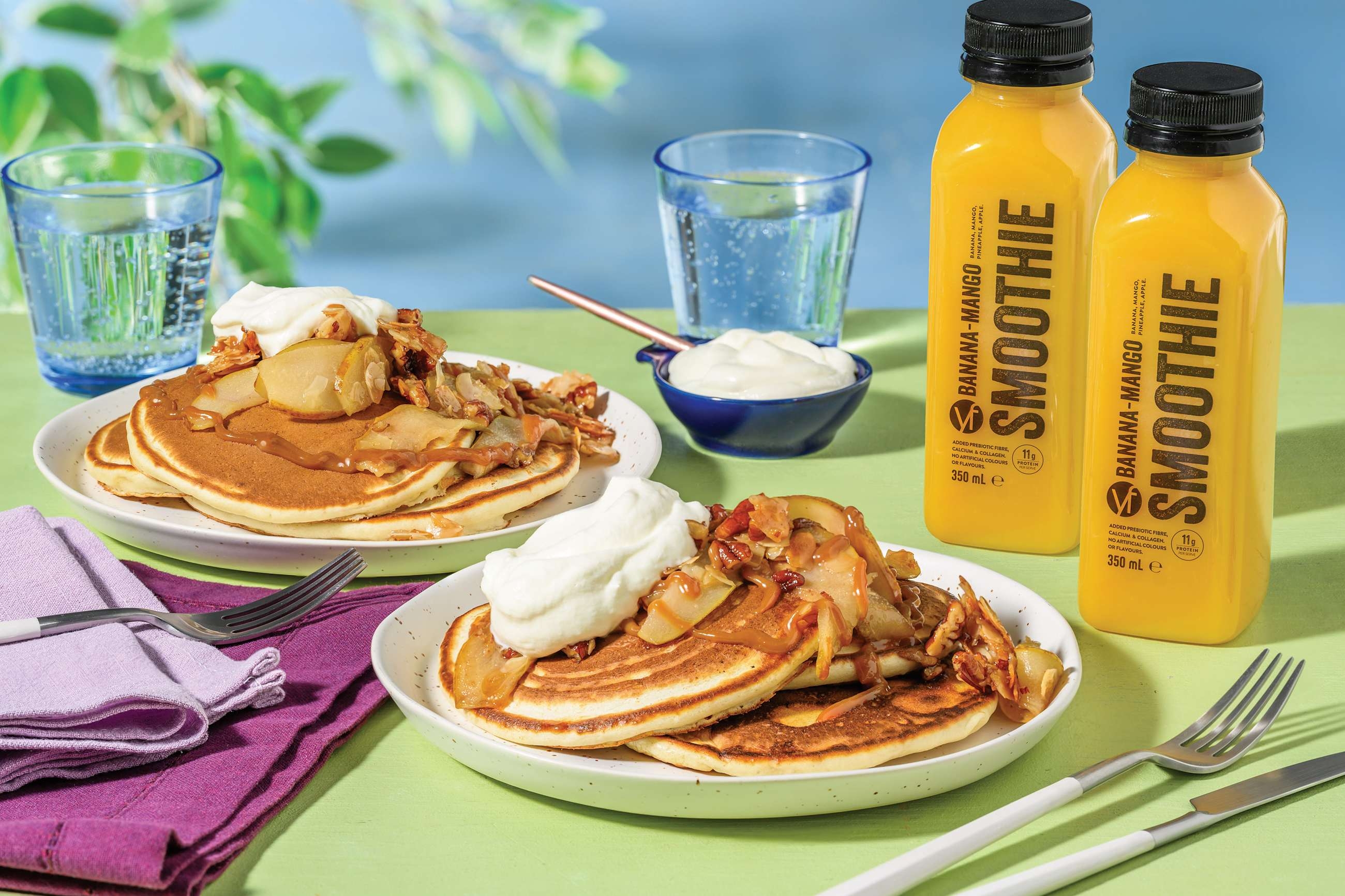 Pancakes & Glow Juice Brunch Bundle
