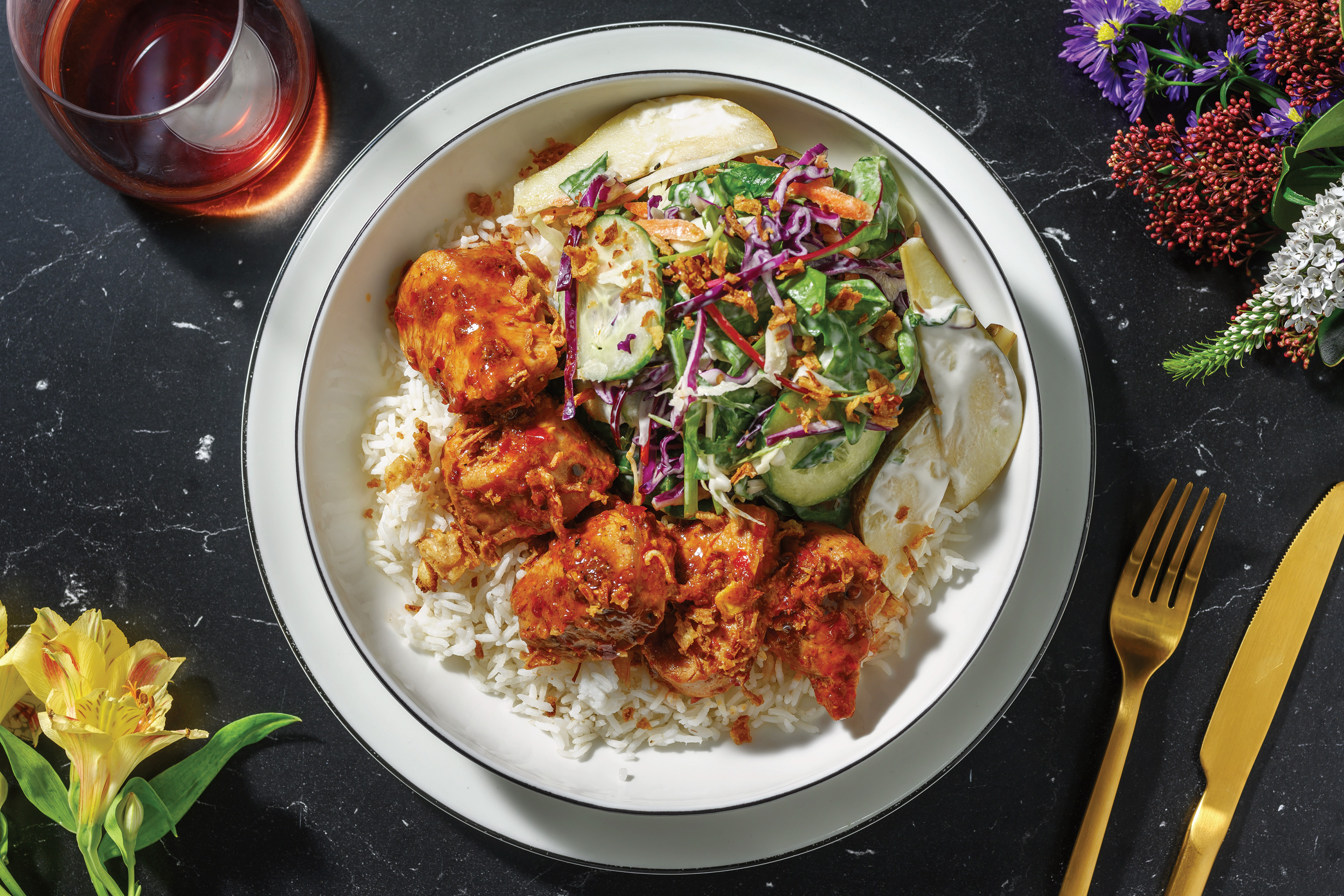 Sichuan Garlic Pork Fillet & Instant Rice