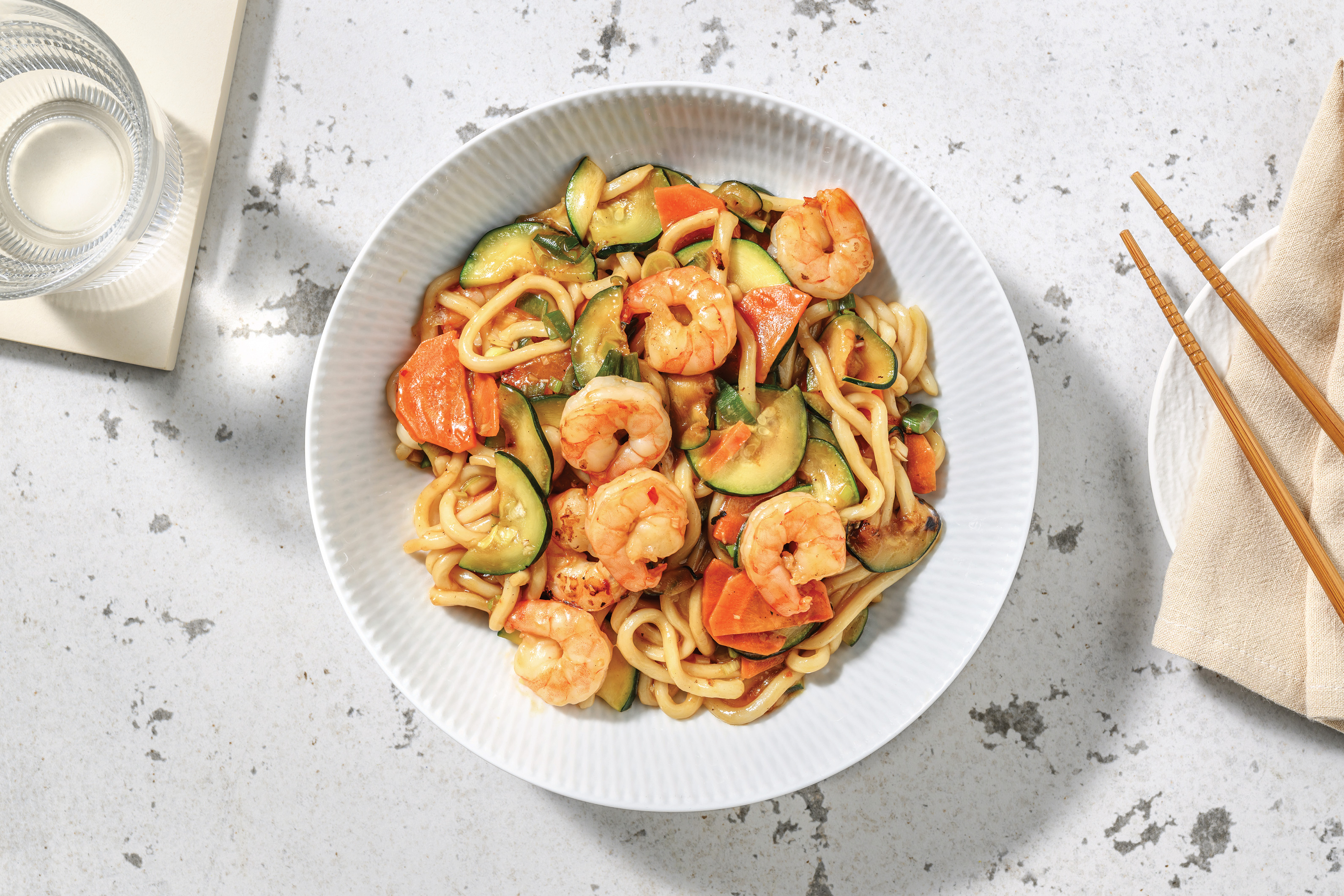 Quick Sweet Chilli Prawn & Veggie Stir-Fry