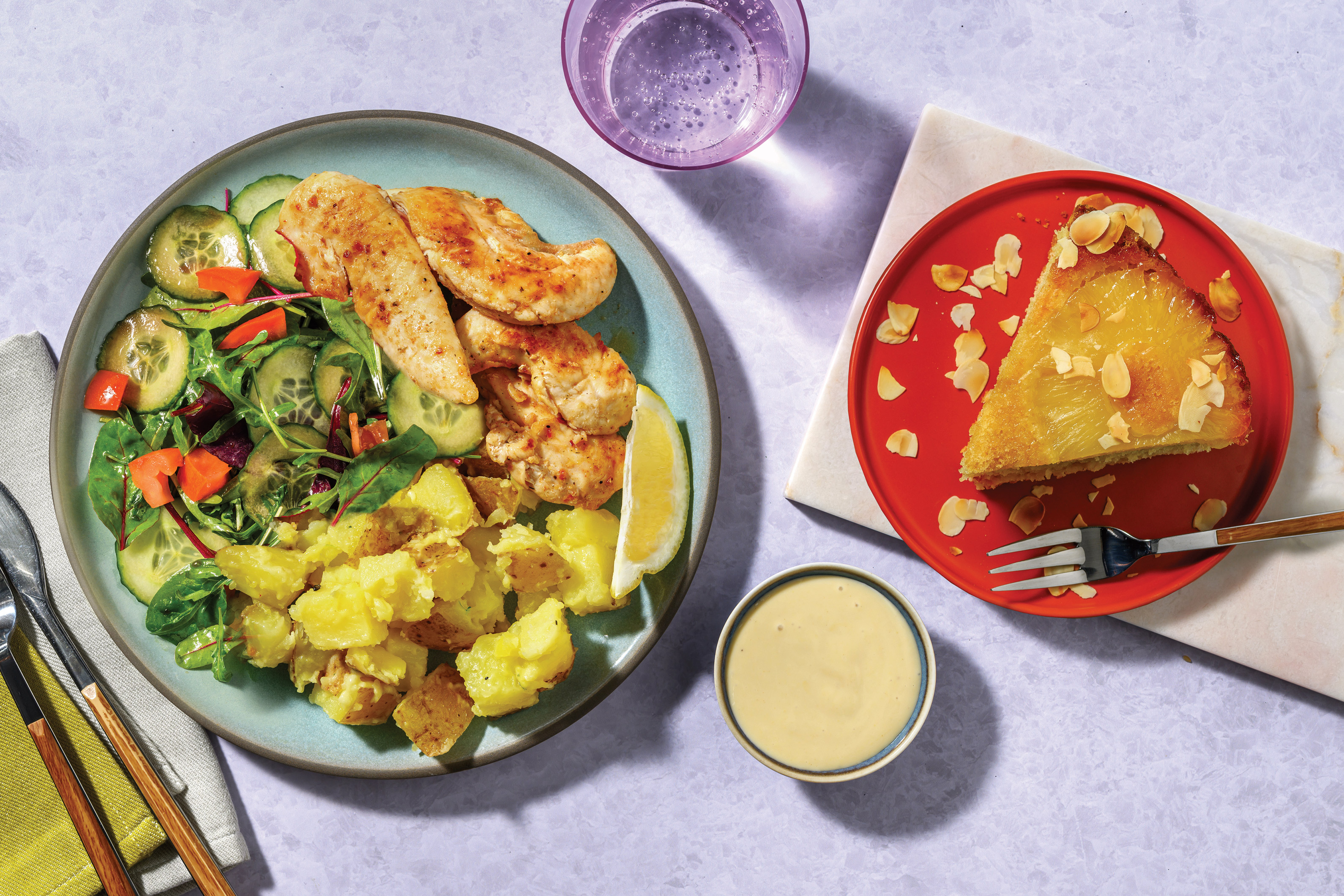 Quick Beef Strips & Crushed Potatoes for Dinner