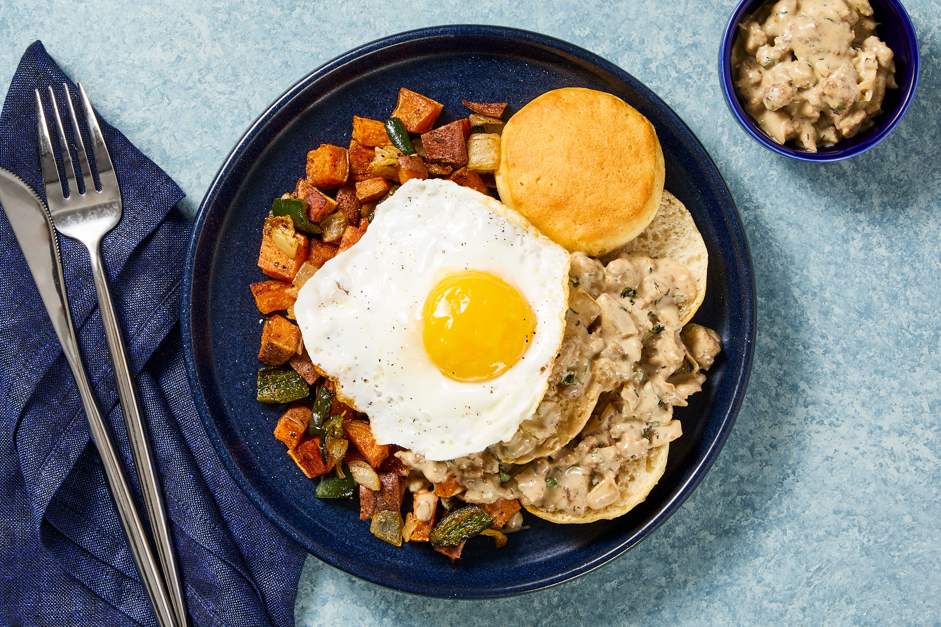 Buttermilk Biscuits & Pork Sausage Gravy