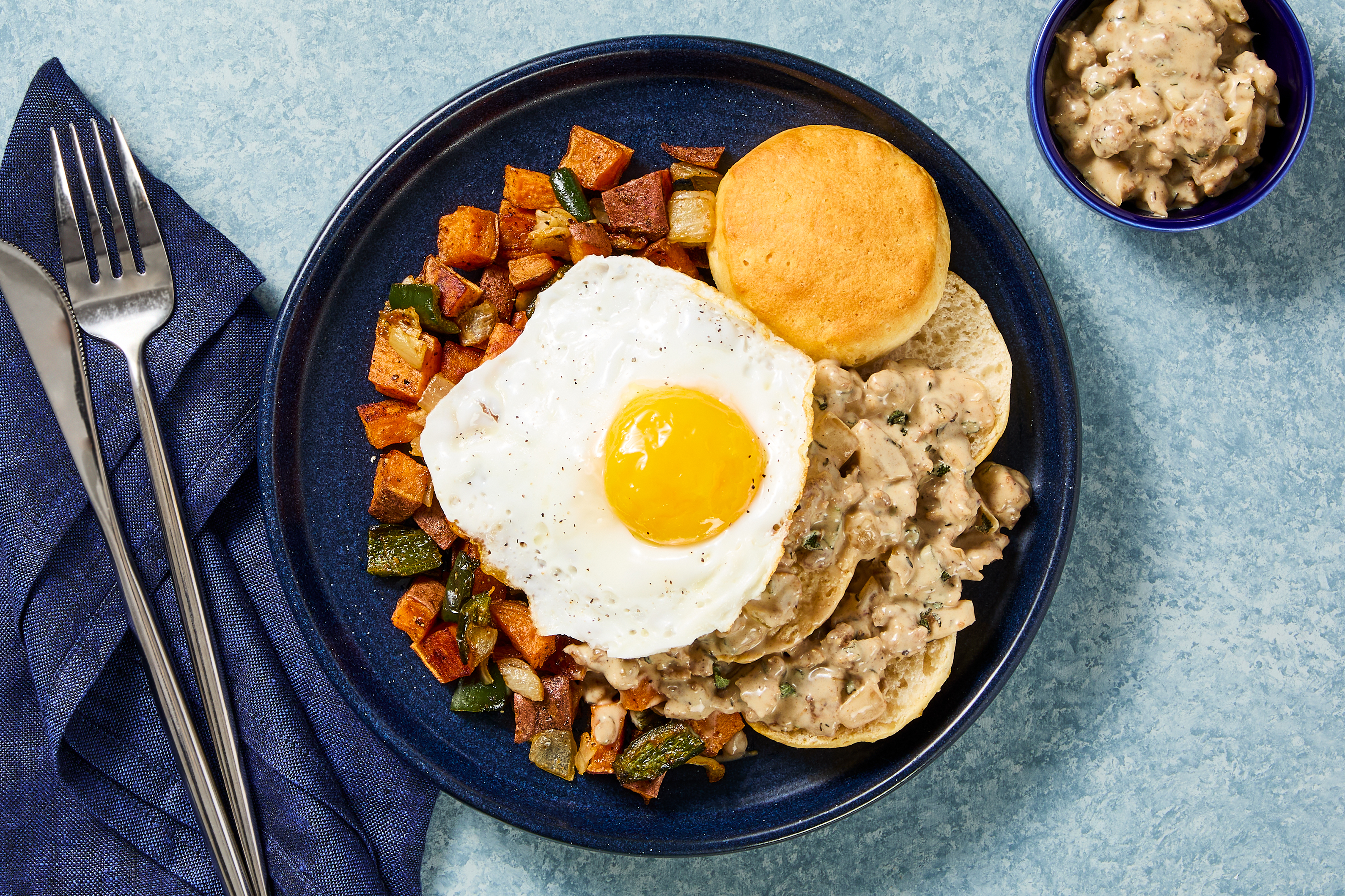 Buttermilk Biscuits & Pork Sausage Gravy