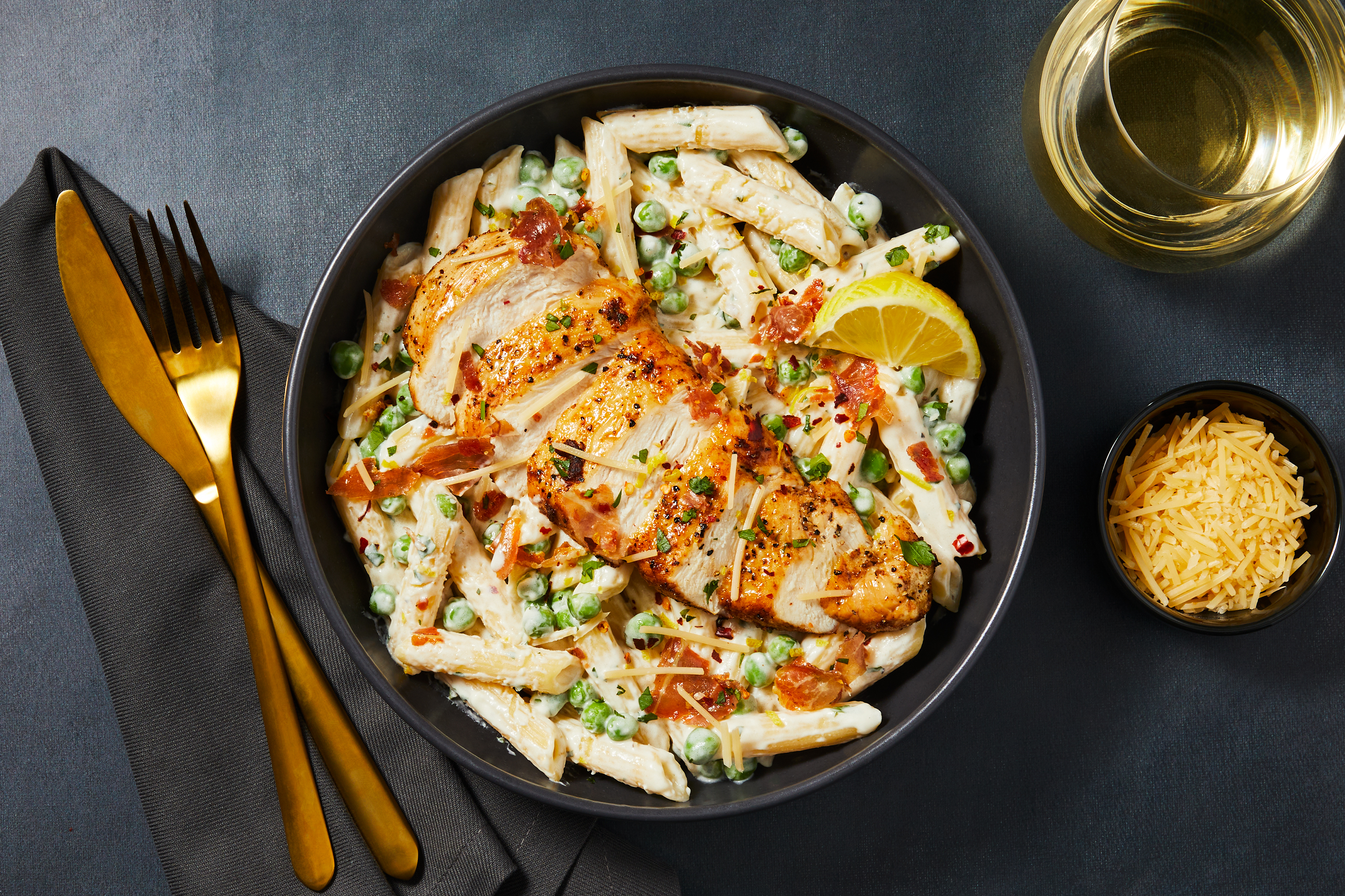 R900 Palermo Prosciutto & Chicken Penne