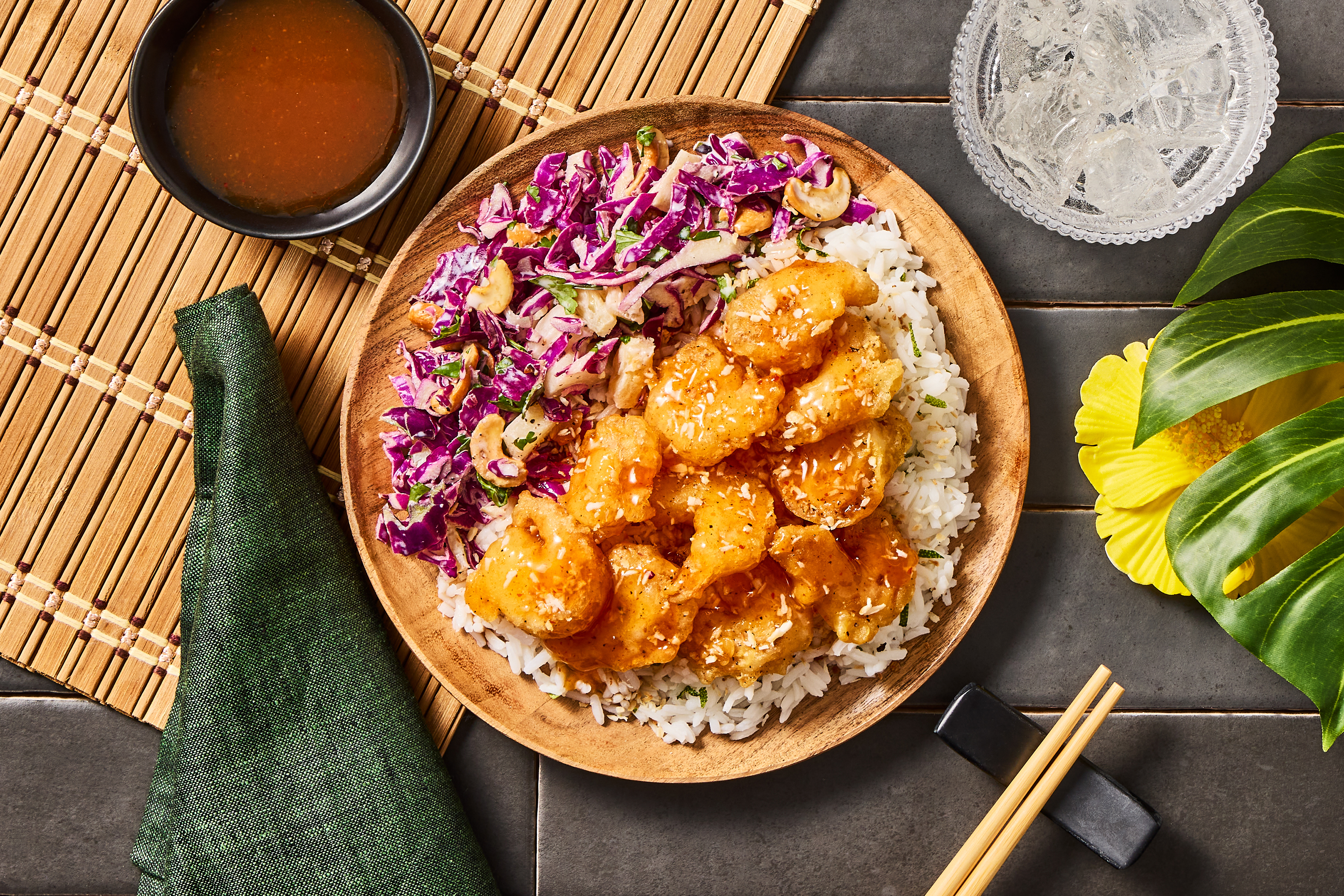 Hawaiian-Style Coconut Tempura Shrimp