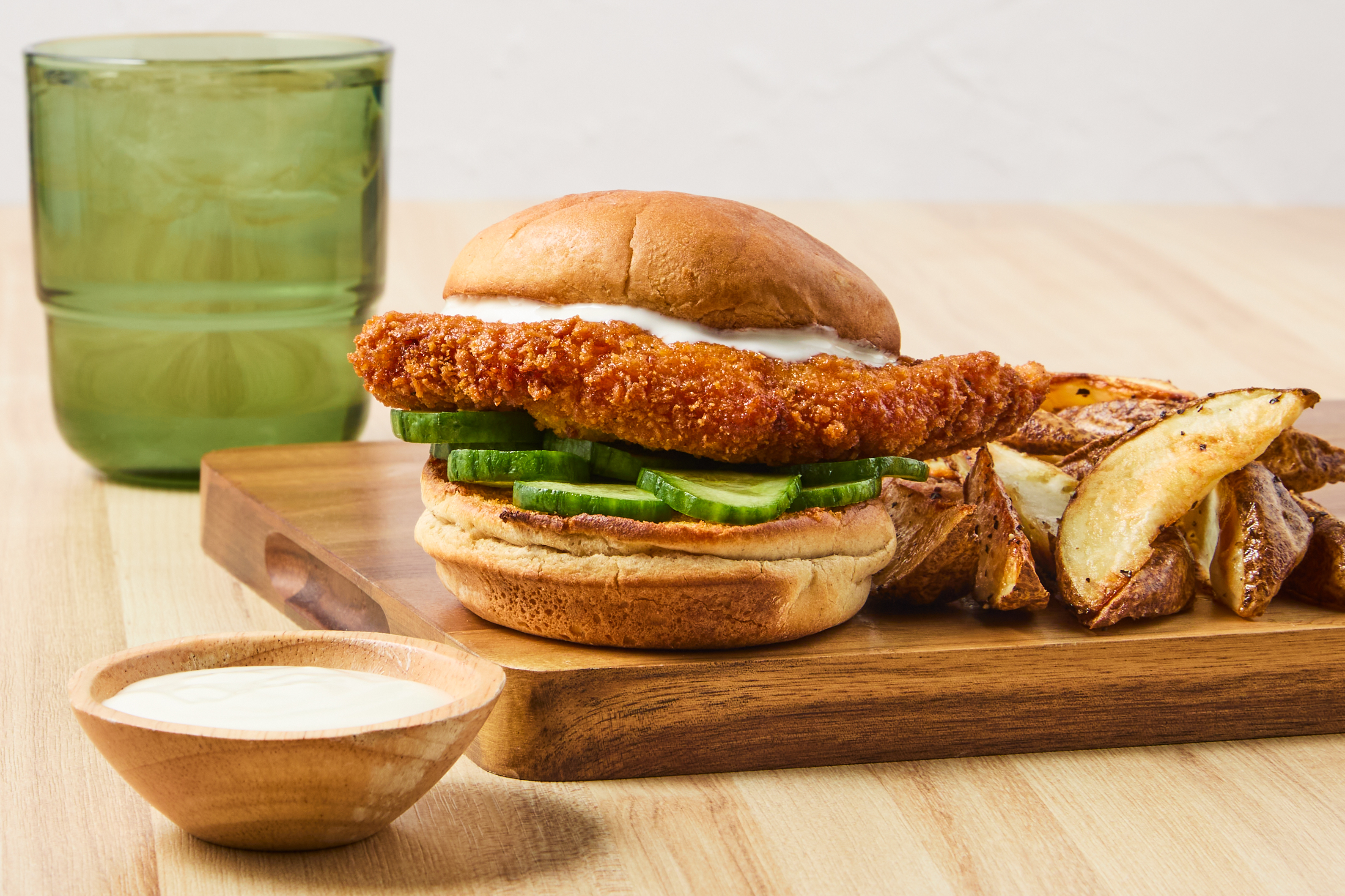 Crispy Buffalo Chicken Sandwiches