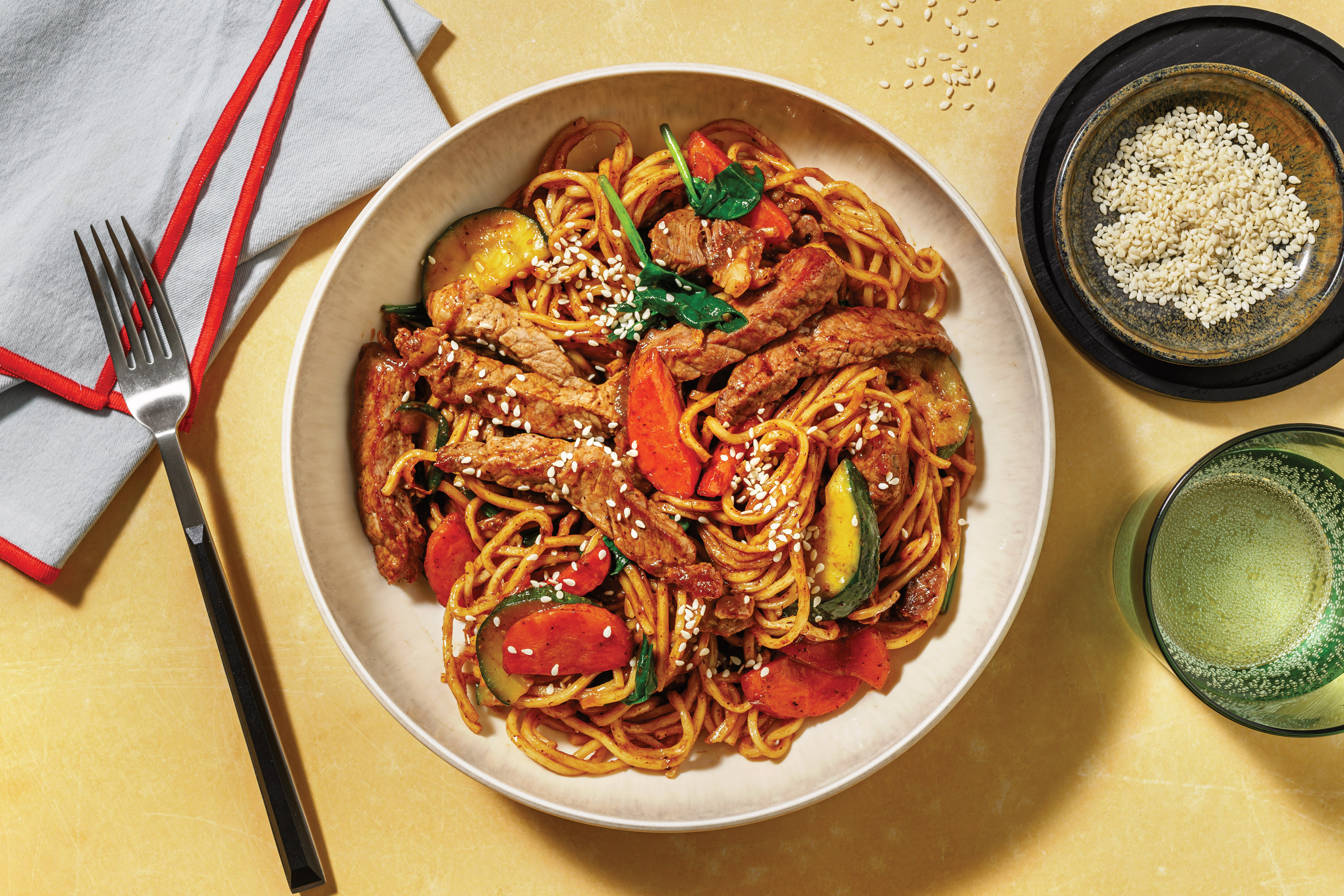 Easy Beef Lo Mein Noodle Stir-Fry