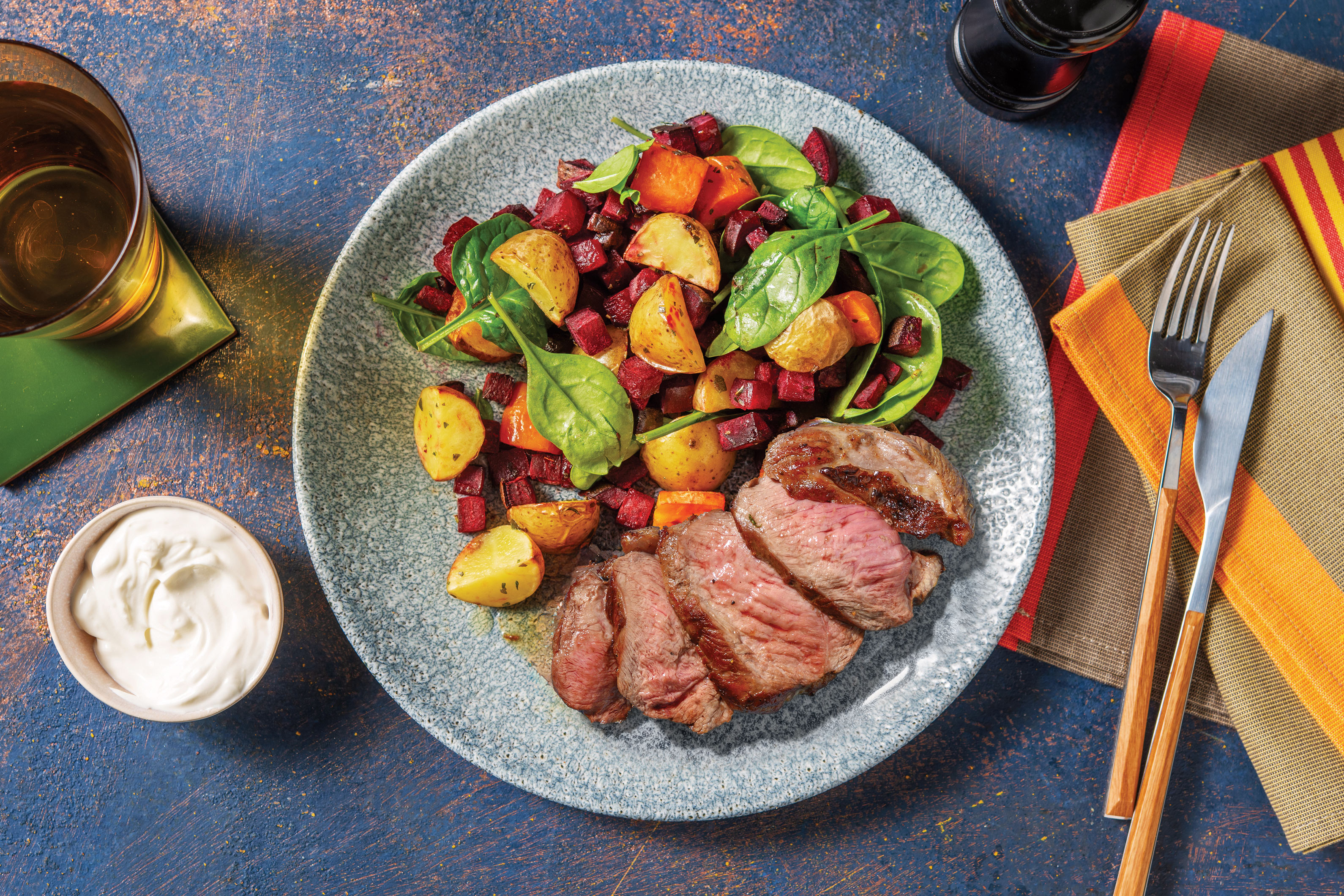 Double Honey Chermoula Lamb Rump