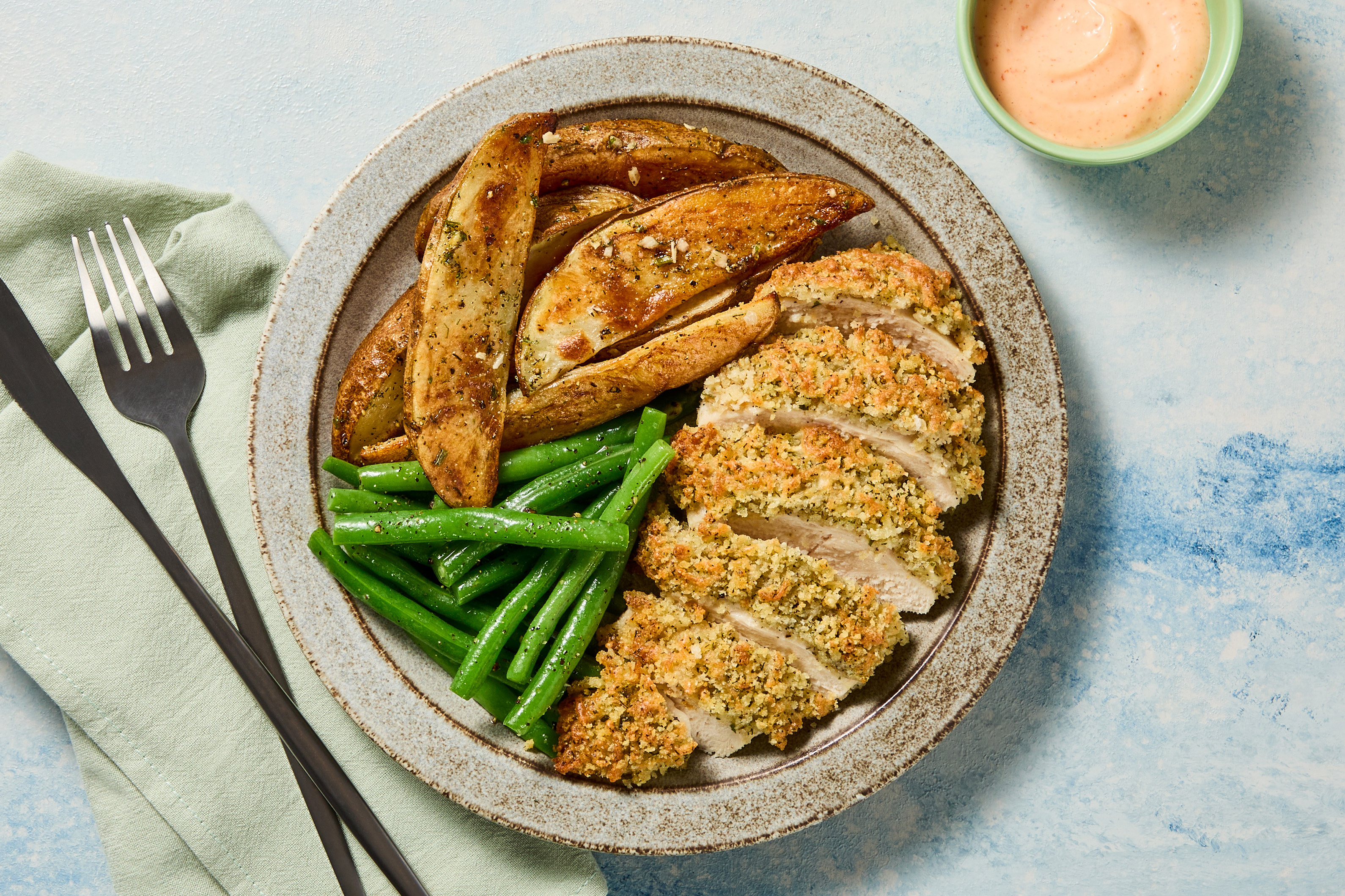 Monterey Jack Un-Fried Chicken