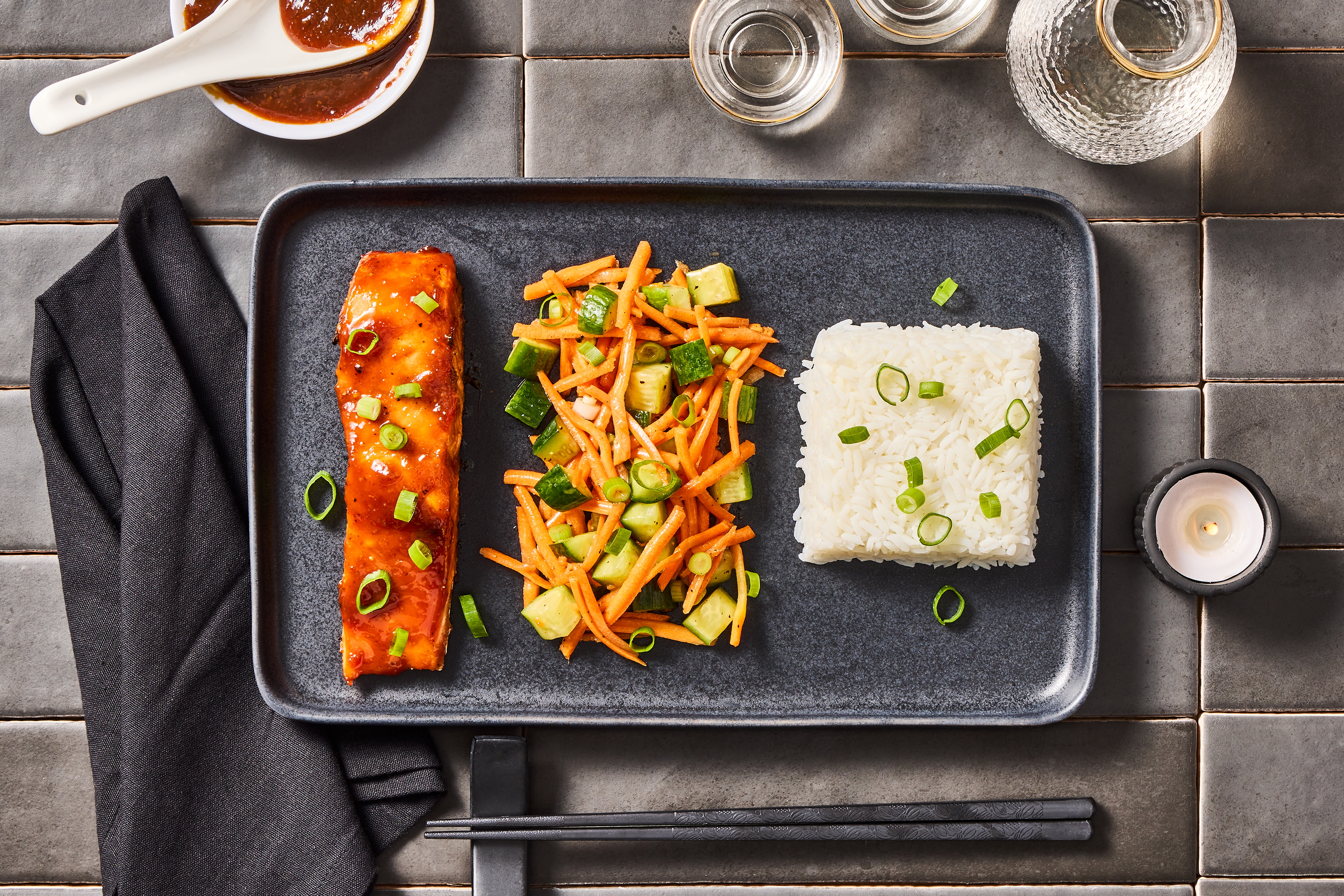 Japanese Yuzu Miso–Glazed Trout