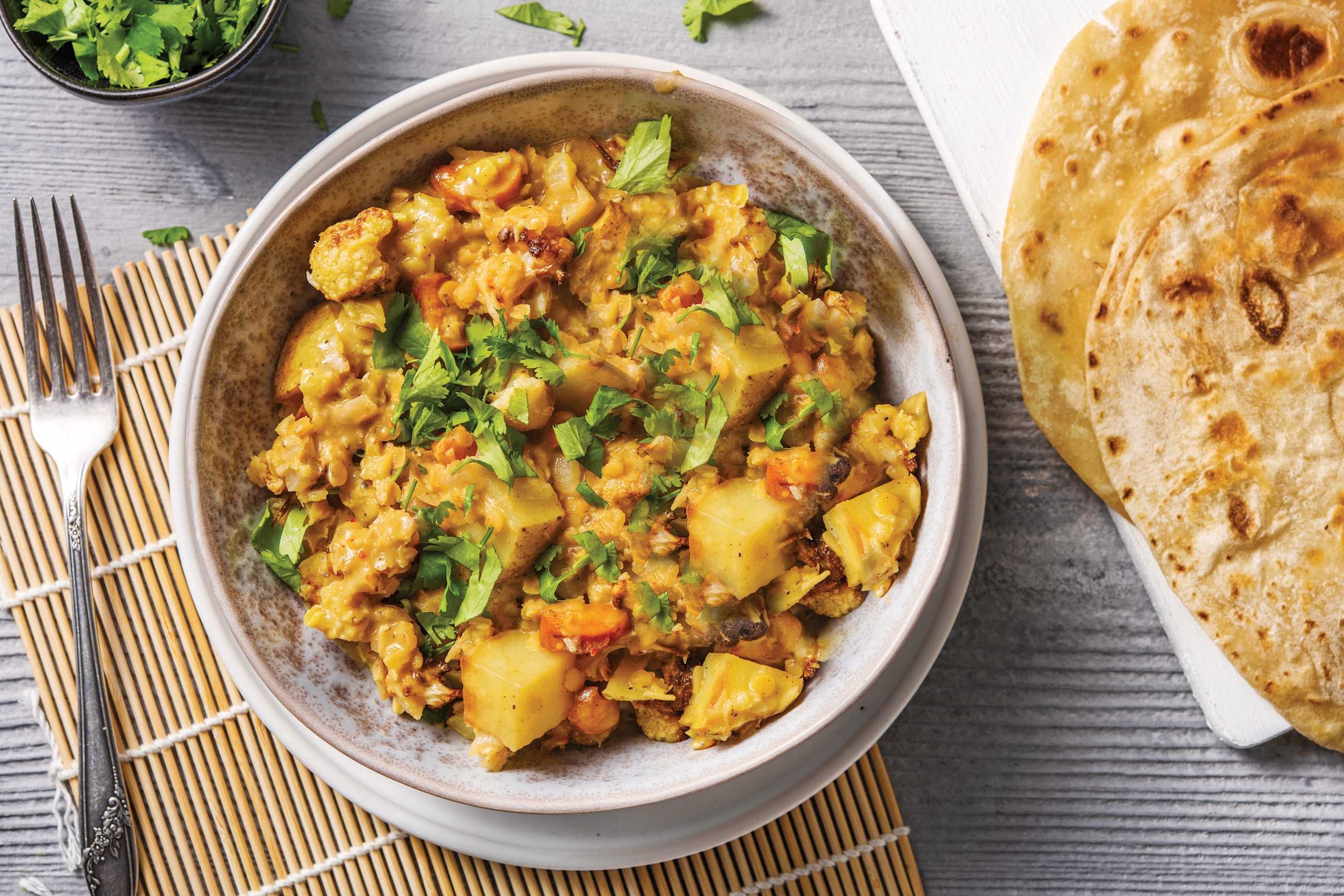 Chicken, Cauliflower & Lentil Aloo Gobi