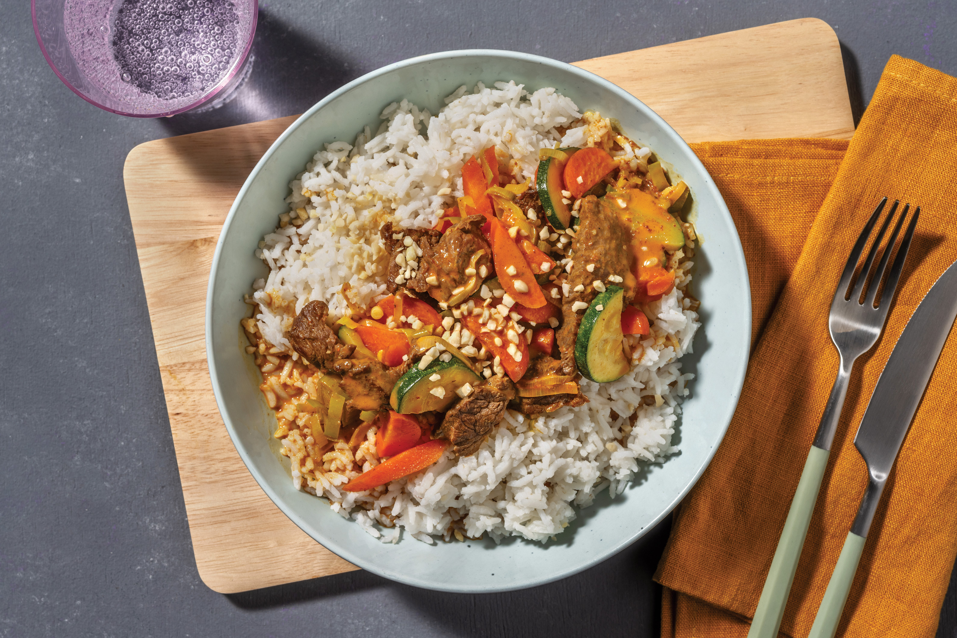 Indian Chicken & Veggie Curry 