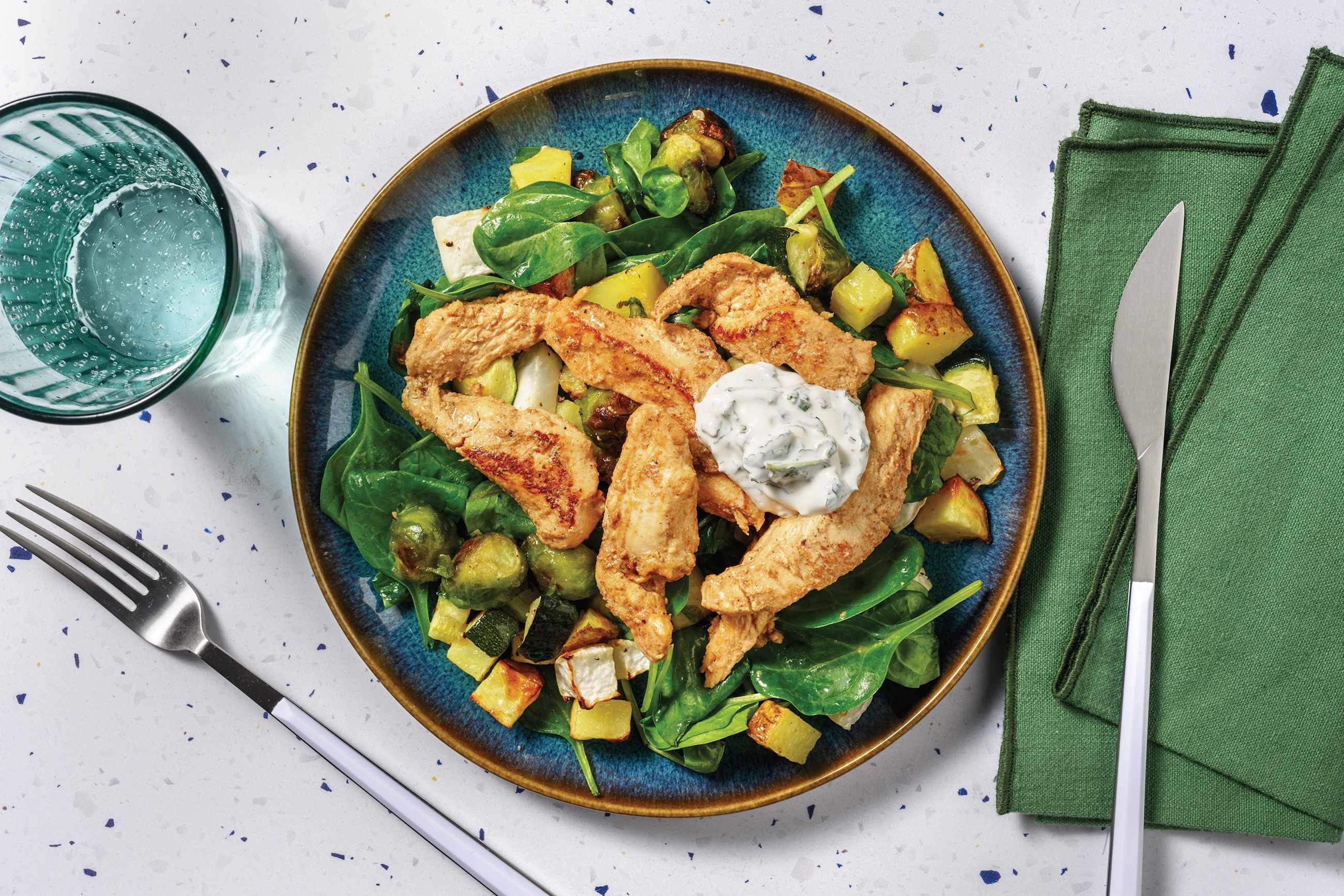 Mumbai Chicken & Mint Yoghurt