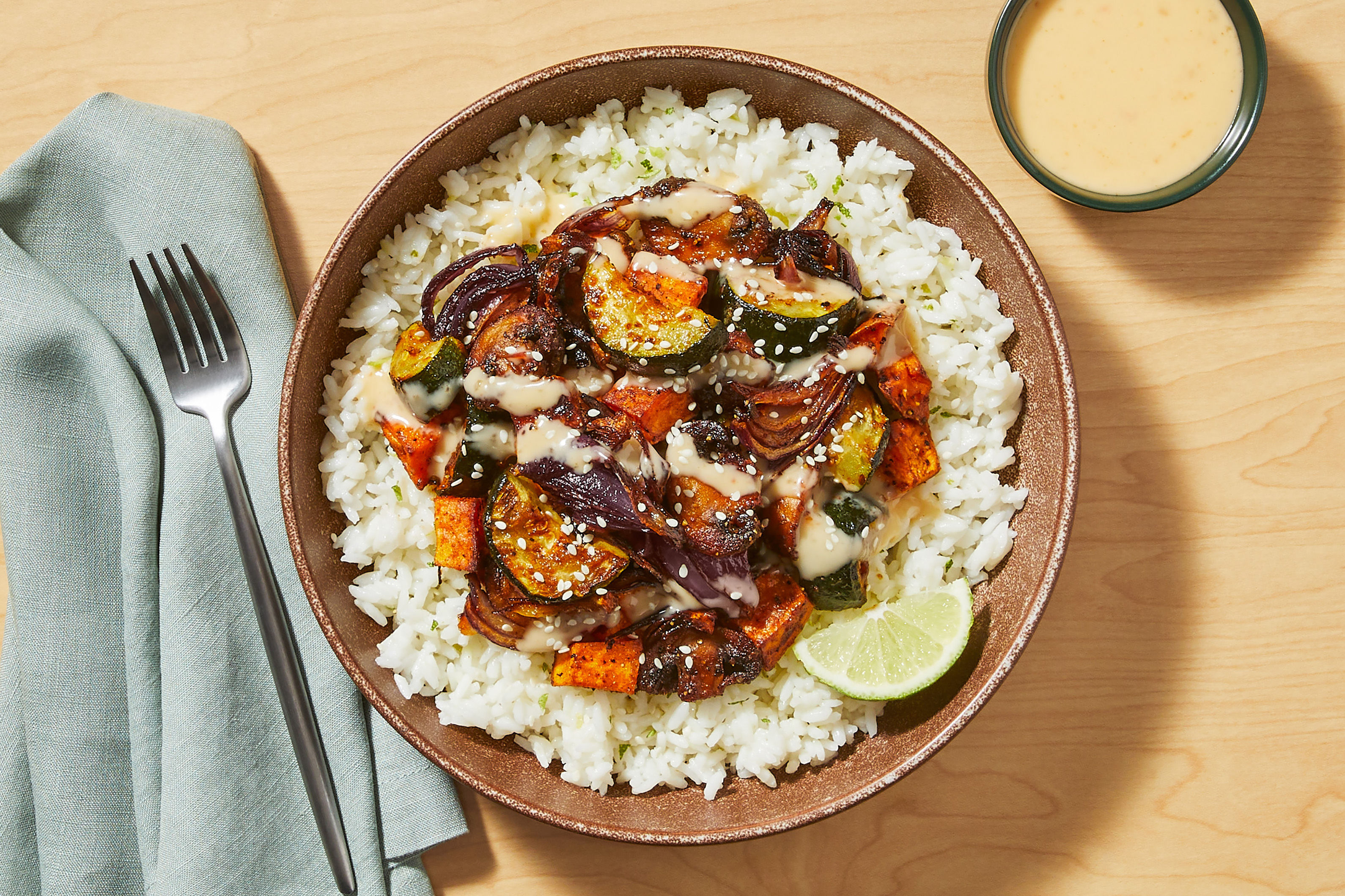 Honey Miso Bavette Steak & ‘Shroom Jumble