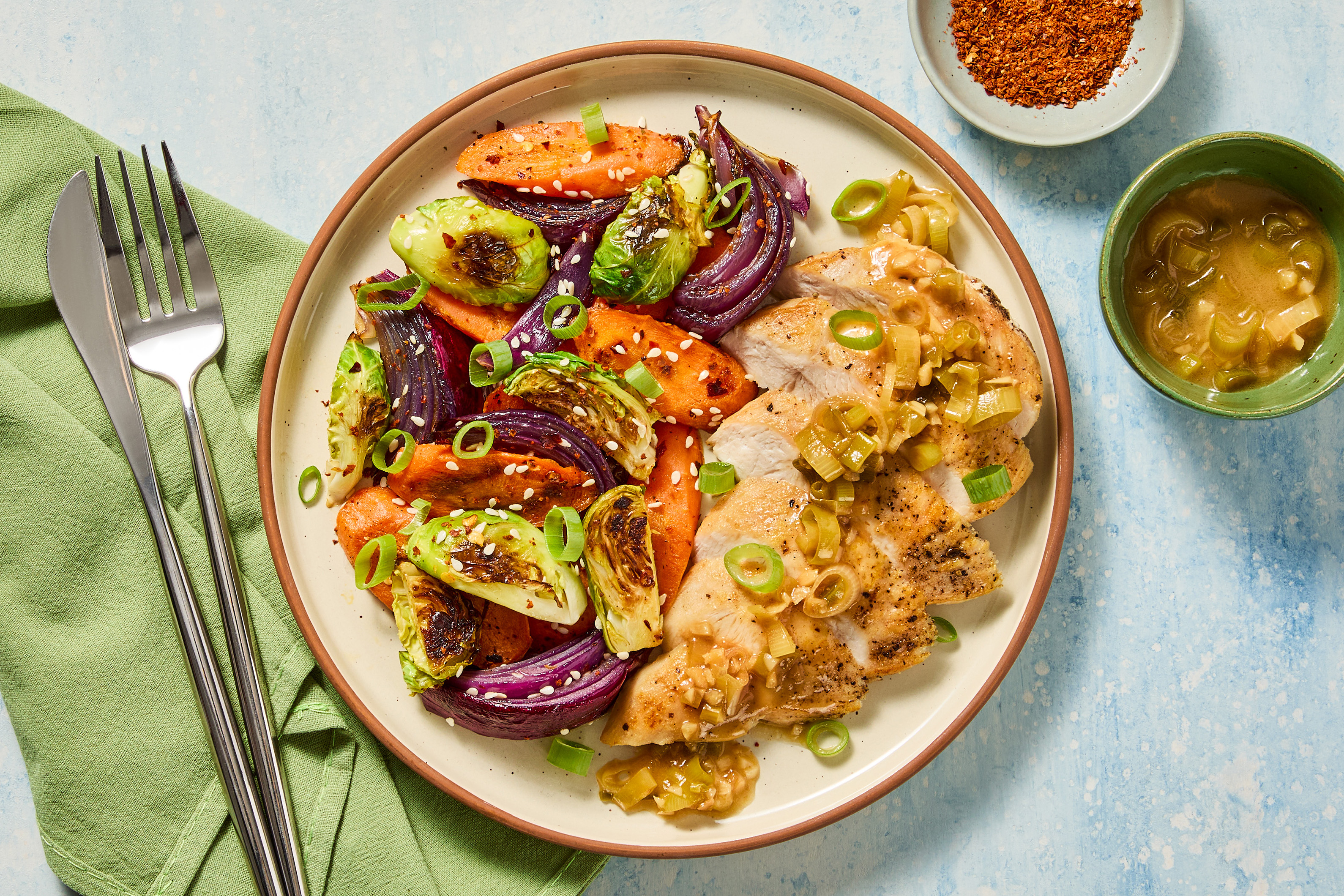 Miso-Honey Glazed Chicken