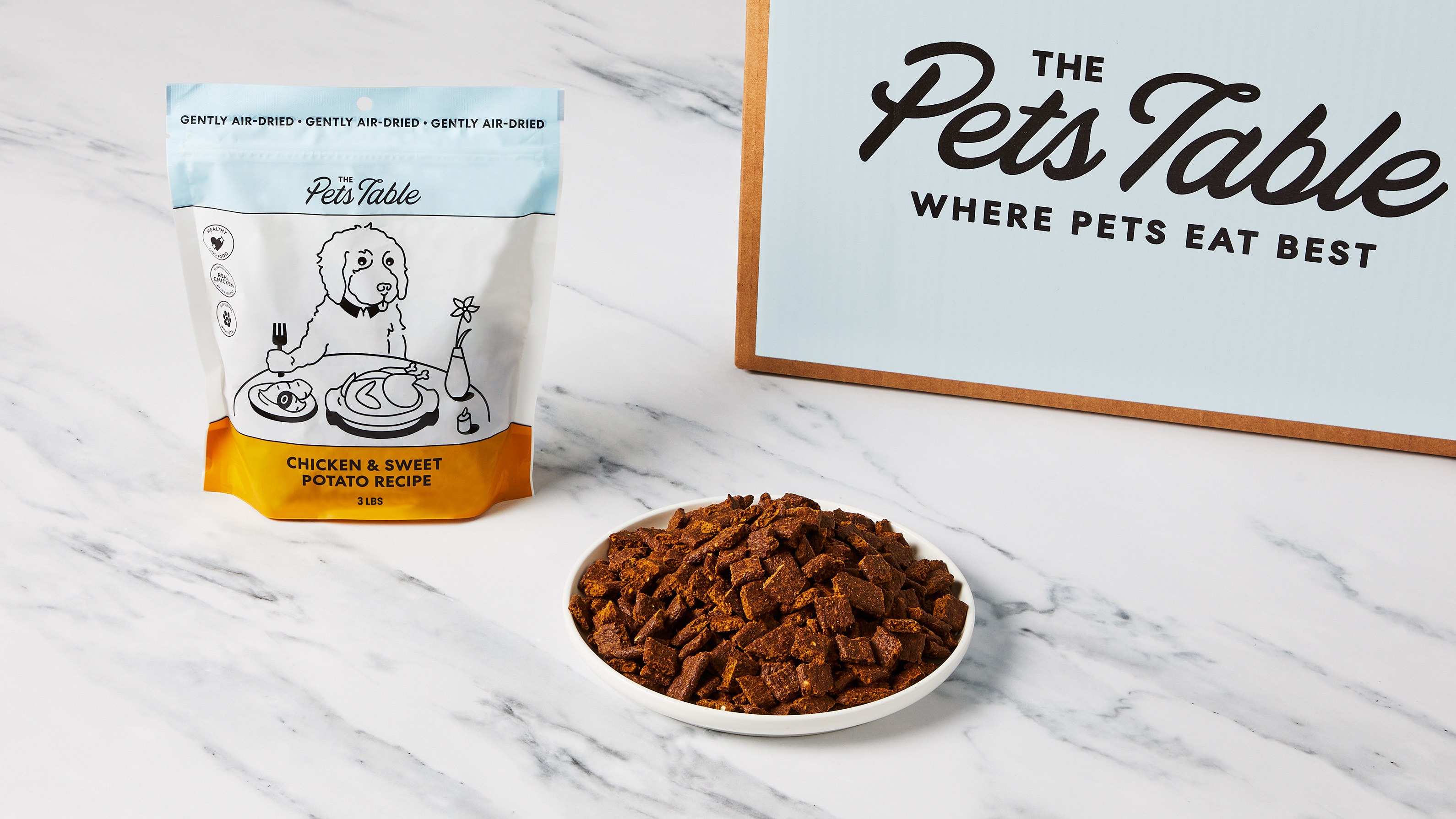 Air Dried Chicken & Sweet Potato 3Lb Box