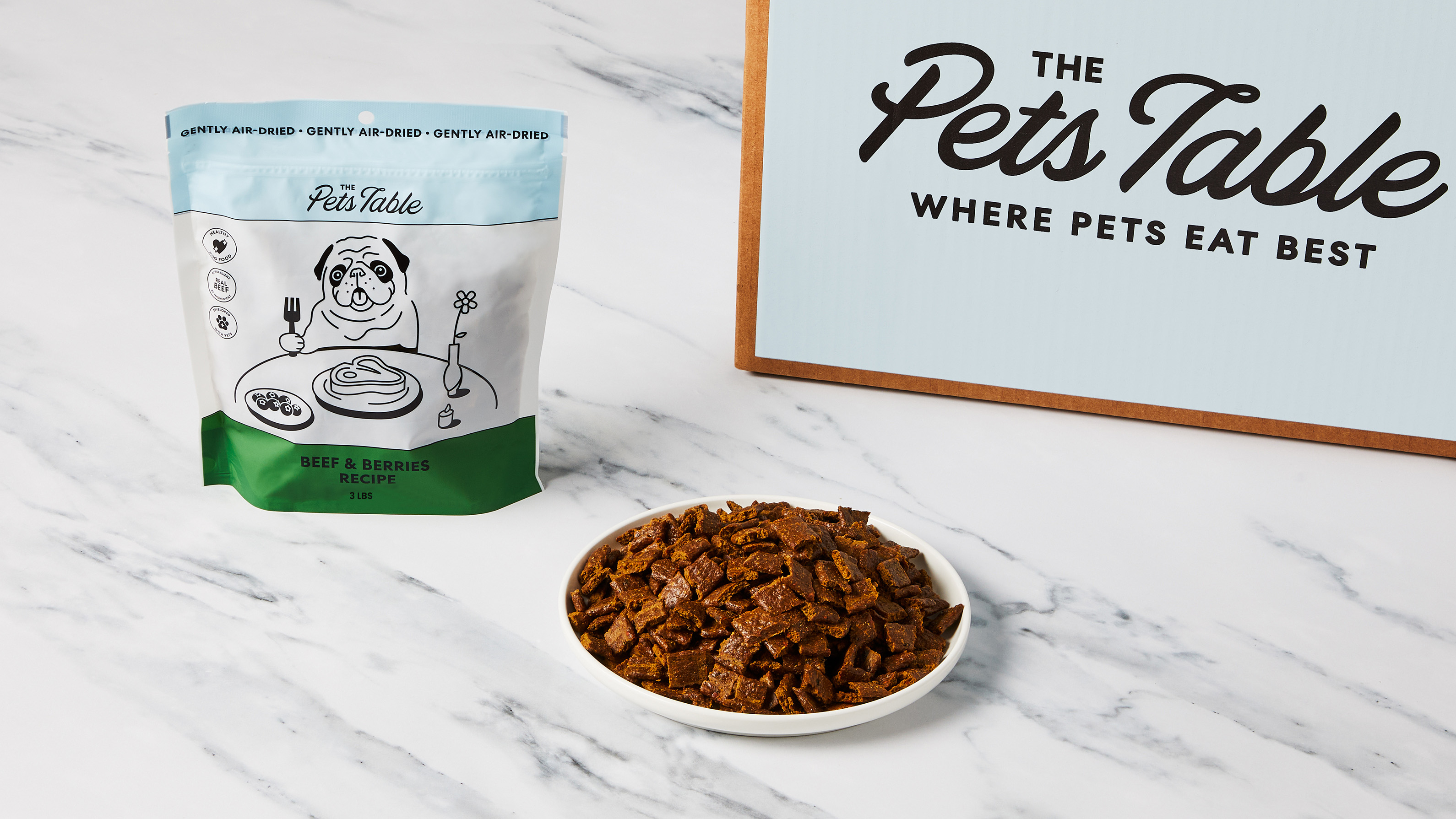 Air Dried Beef & Berries 3Lb Box