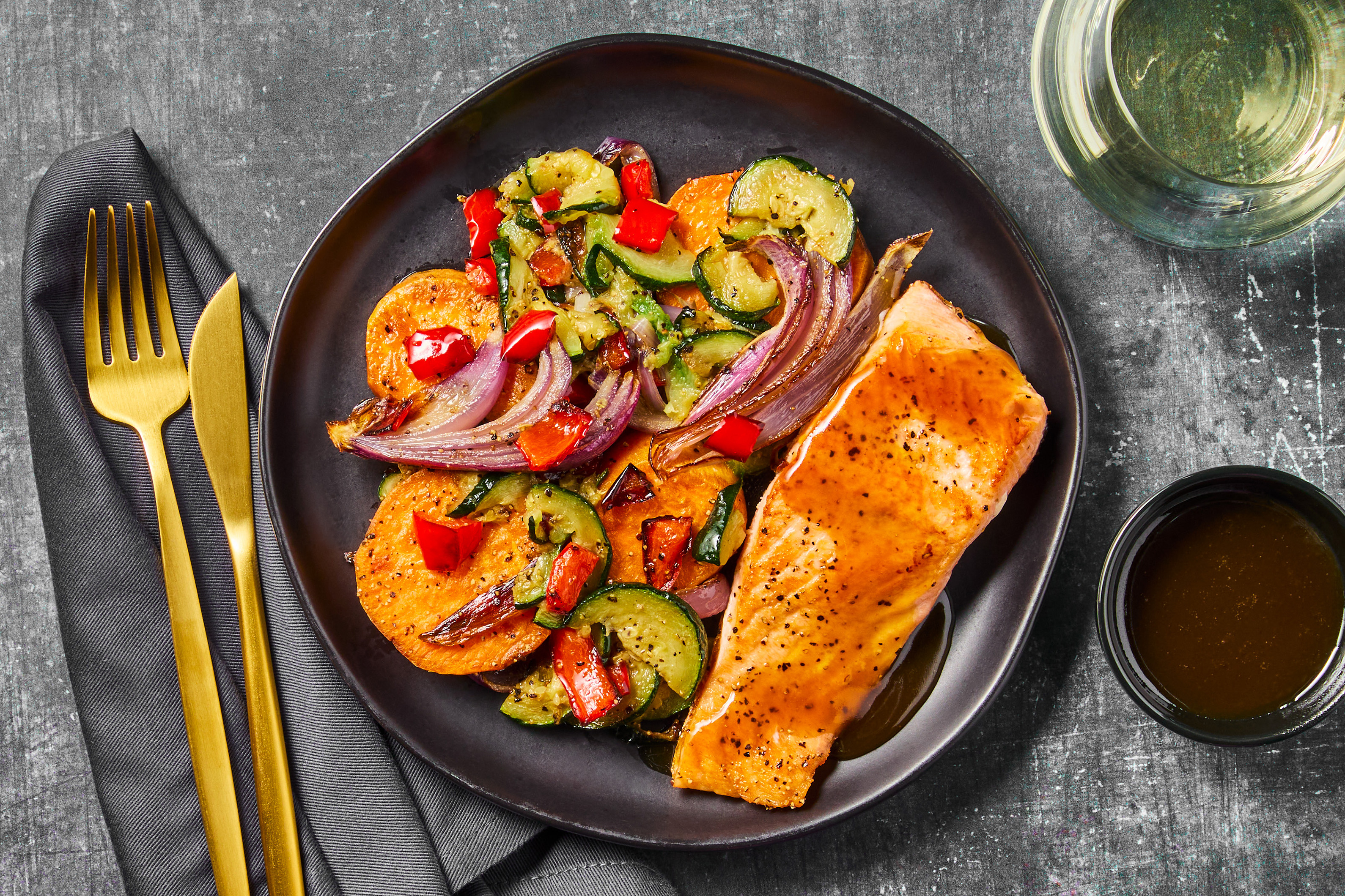 Miso Maple–Glazed Salmon