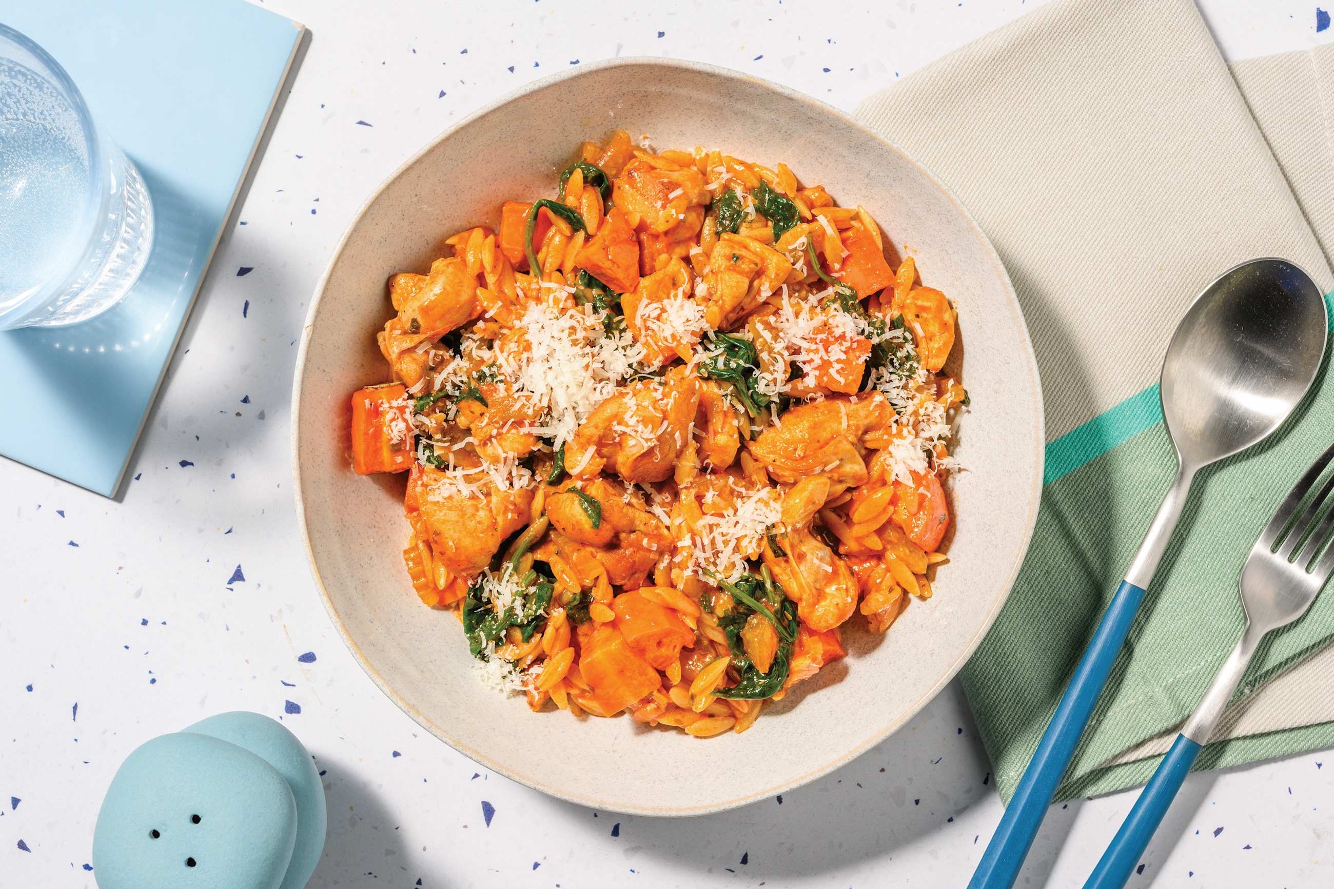 Easy One-Pot Italian Chicken Orecchiette