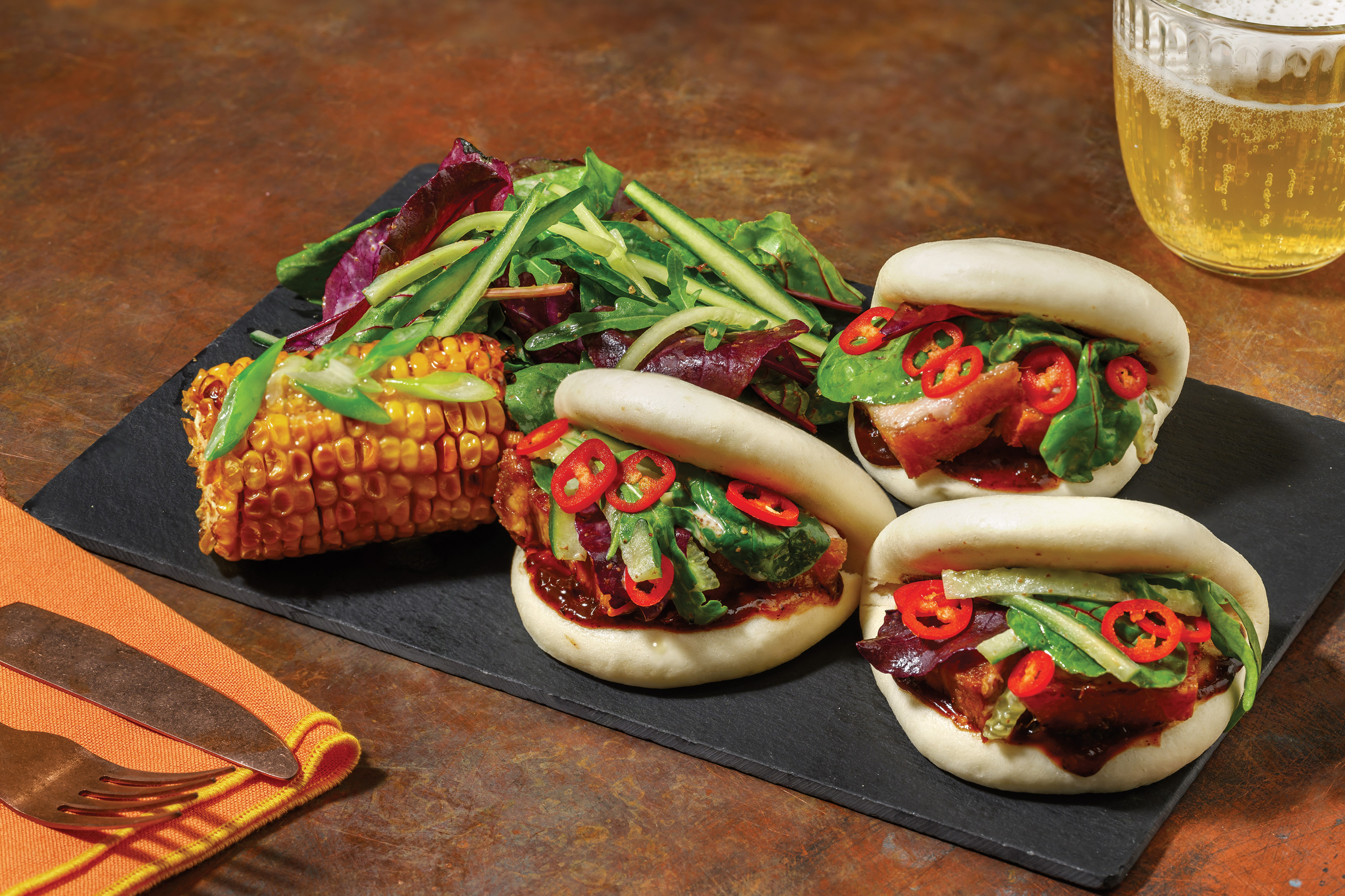 Roast Pork Belly Bao & Hoisin Sauce