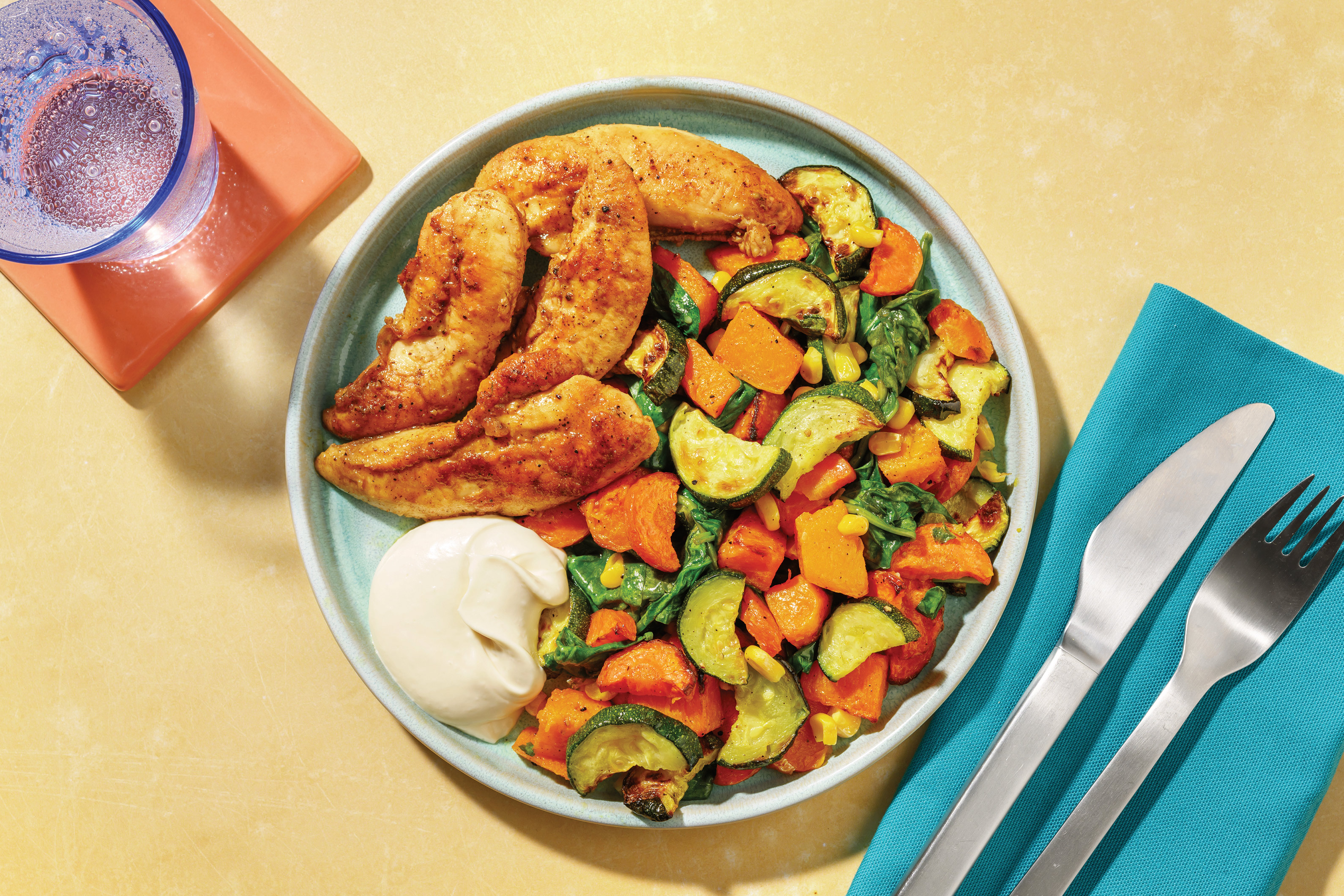 Mexican-Spiced Beef Rump & Pre-Cut Veggies