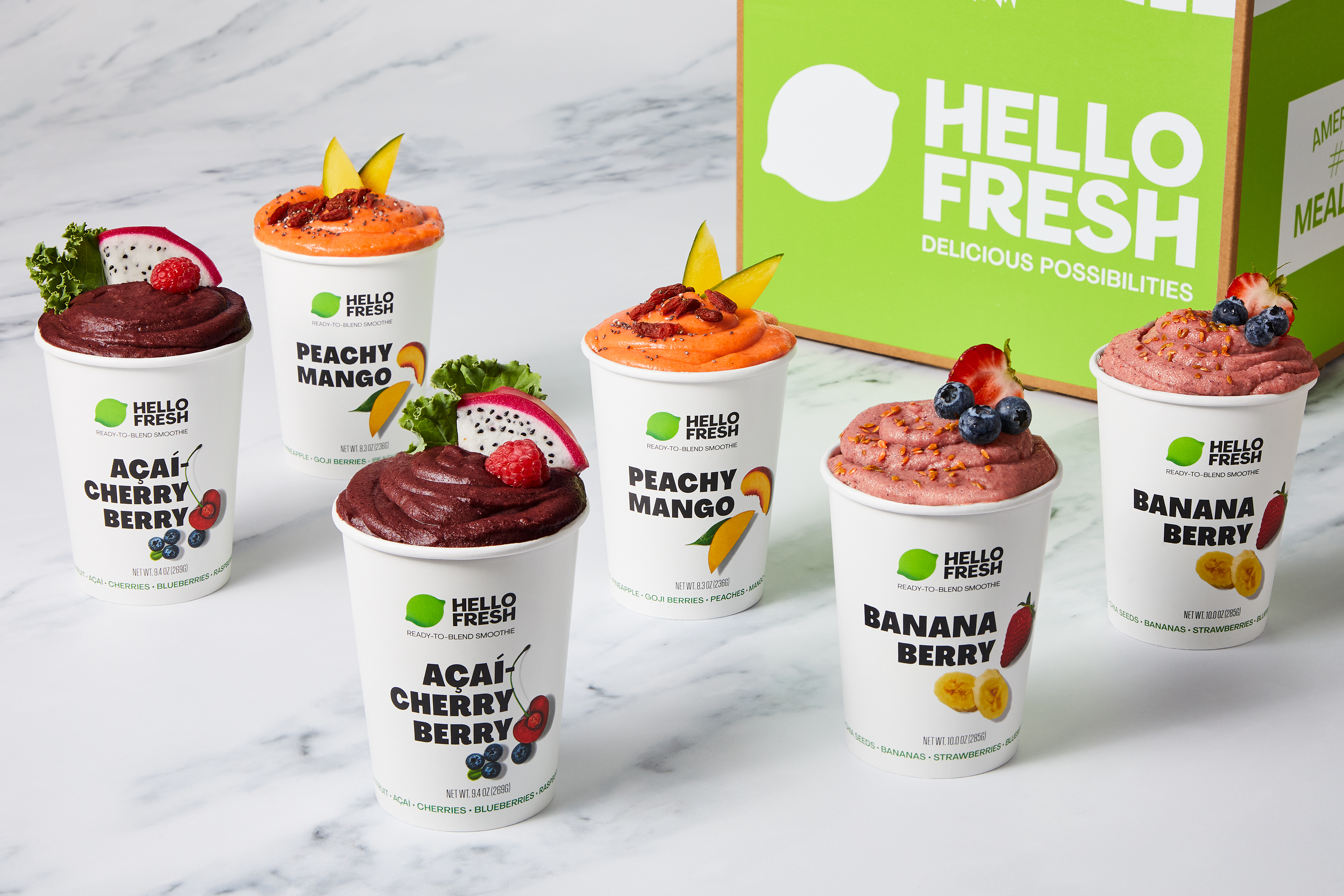 Fruity Favorites - Ready-to-Blend Smoothies