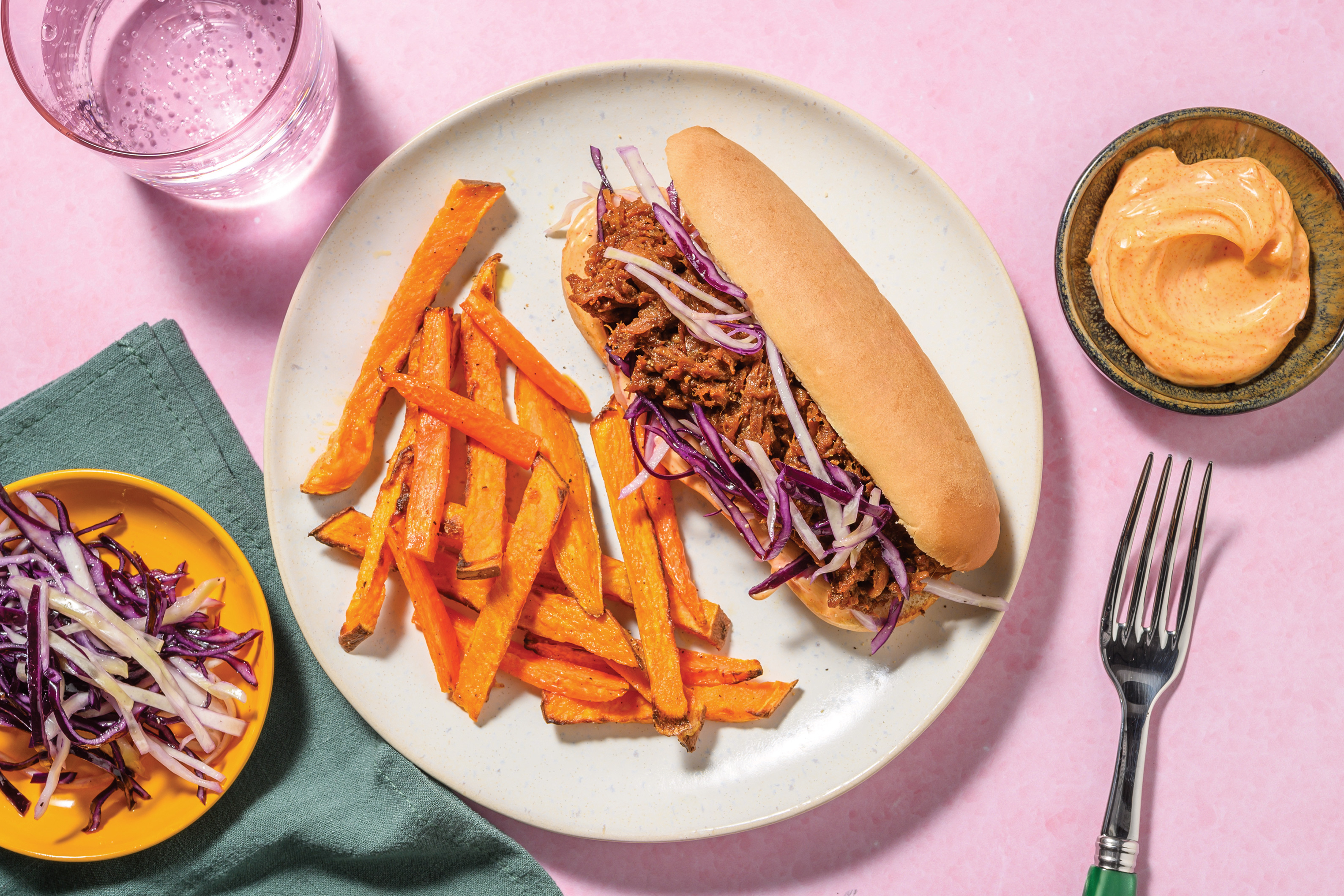 Double Tex-Mex Beef Brisket & Slaw Subs