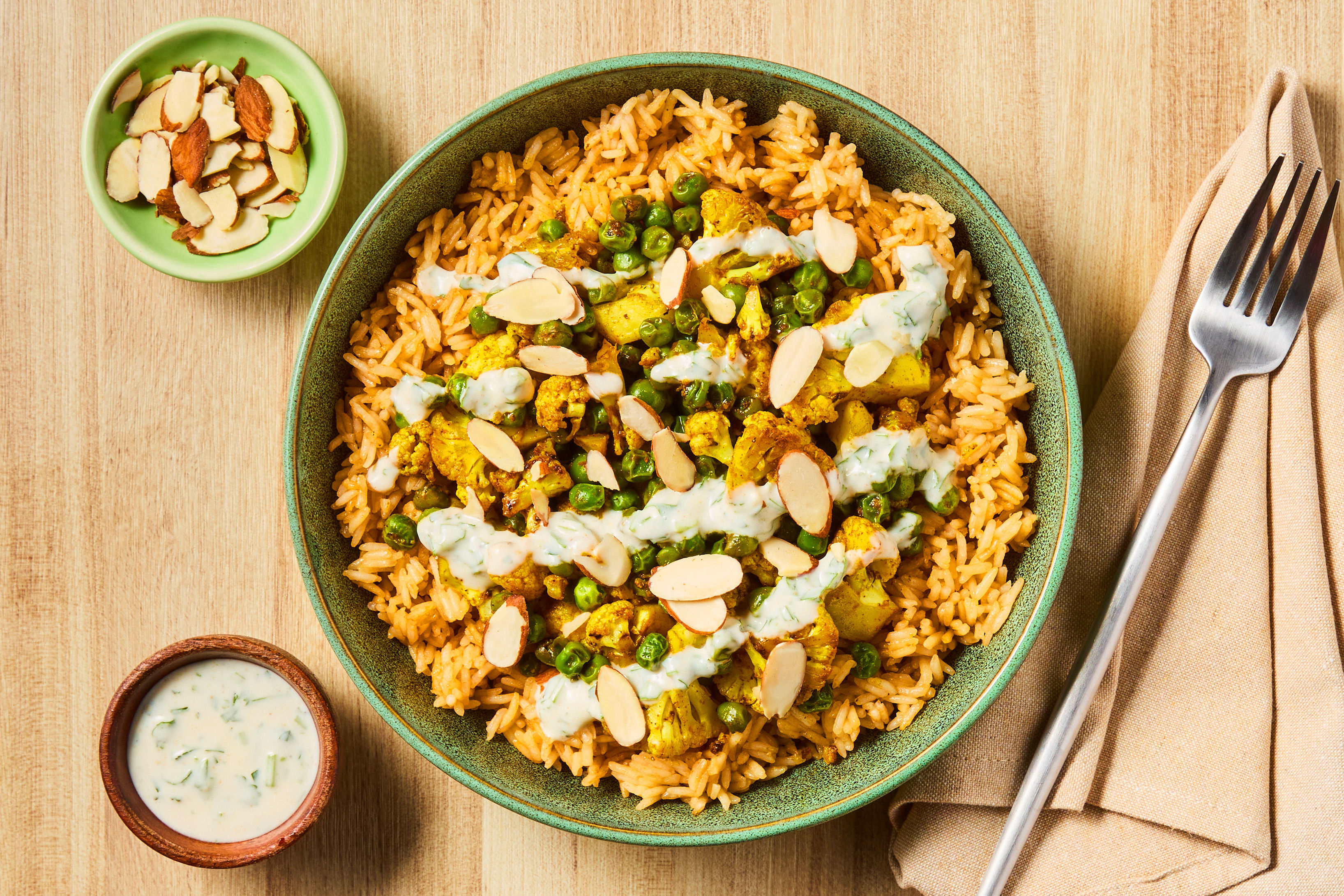 Spiced Shrimp & Cauliflower Bowls