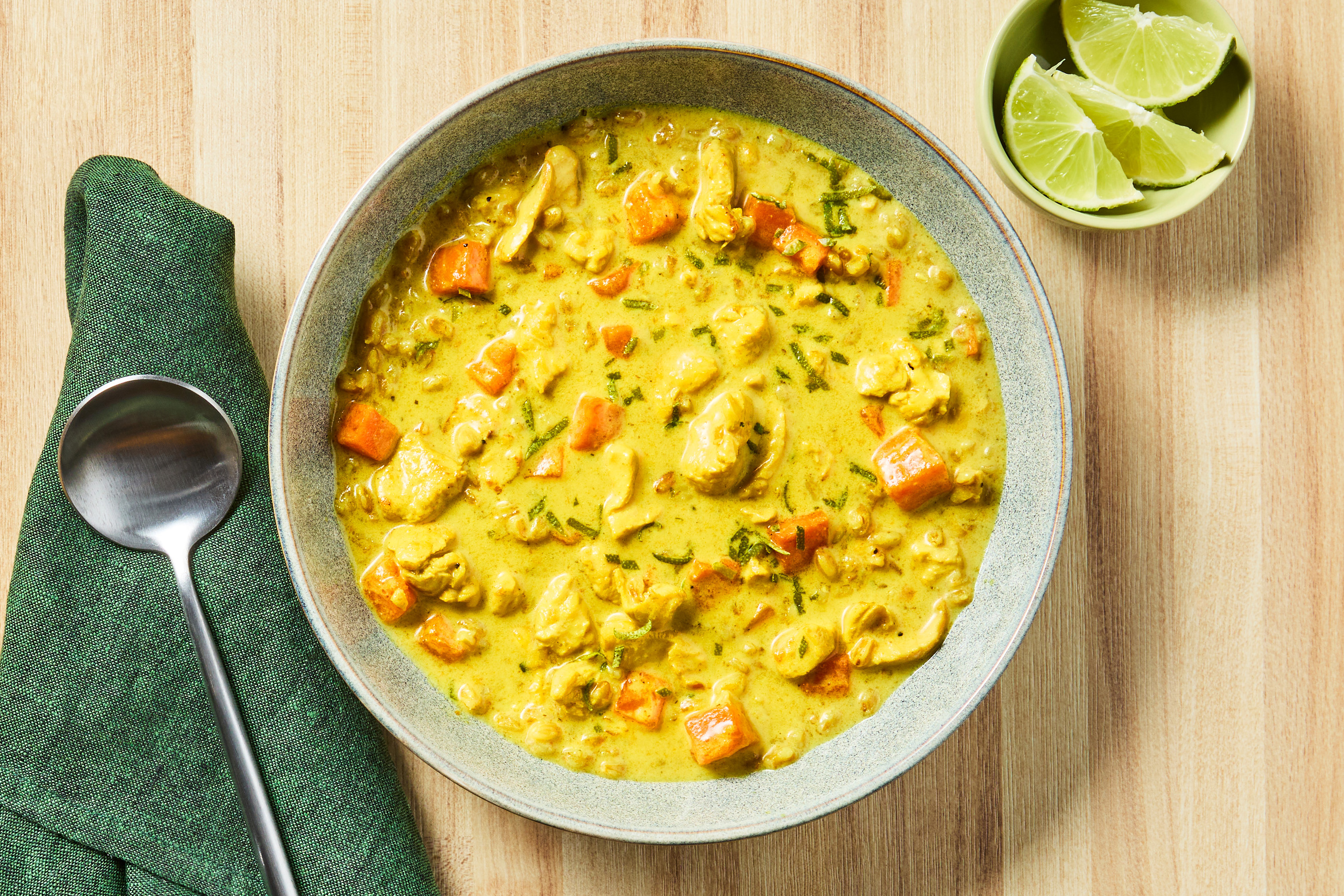 W39 R89 Gingery Coconut Chicken Soup