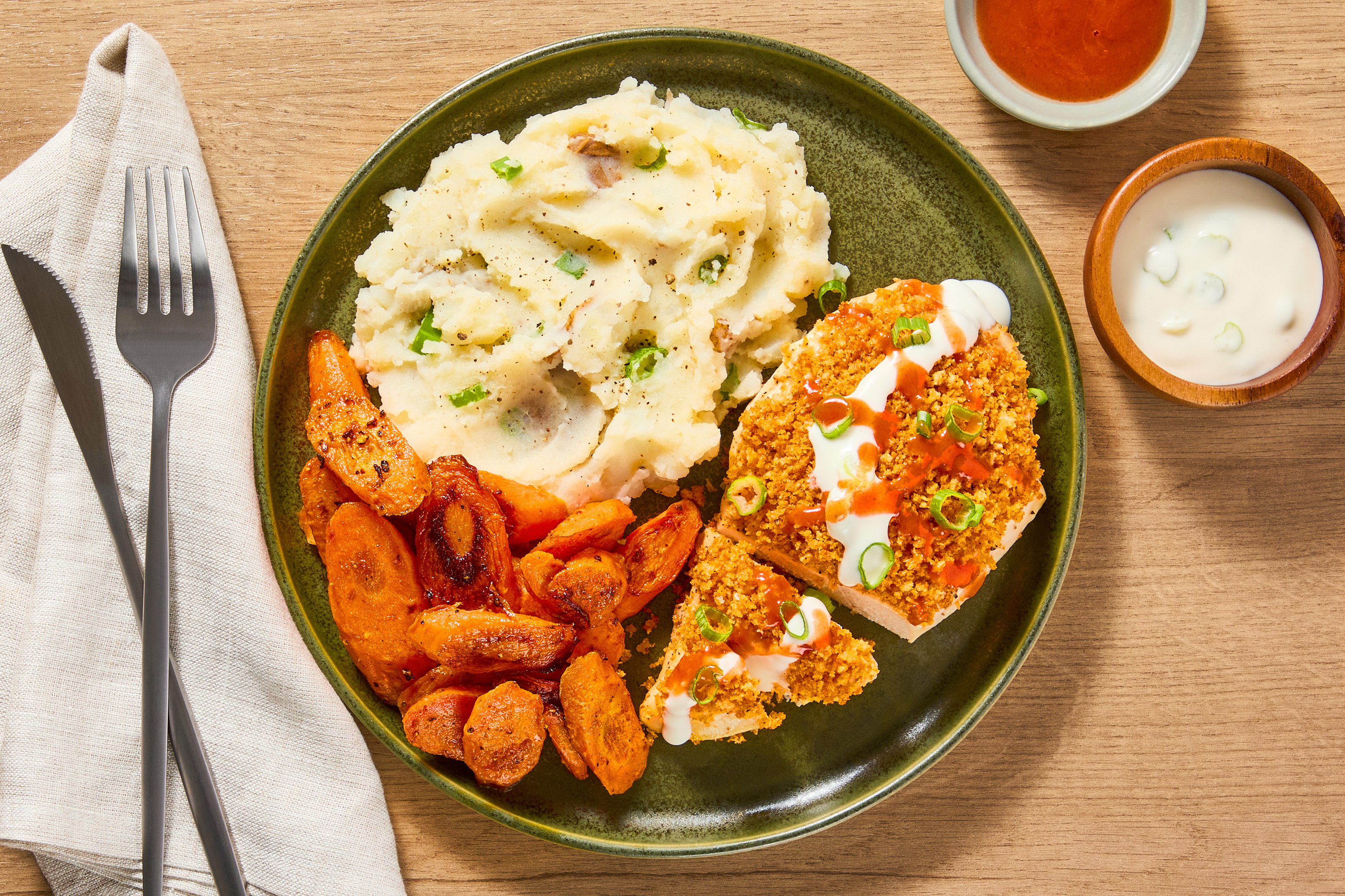 TEST Crispy Buffalo-Spiced Chicken