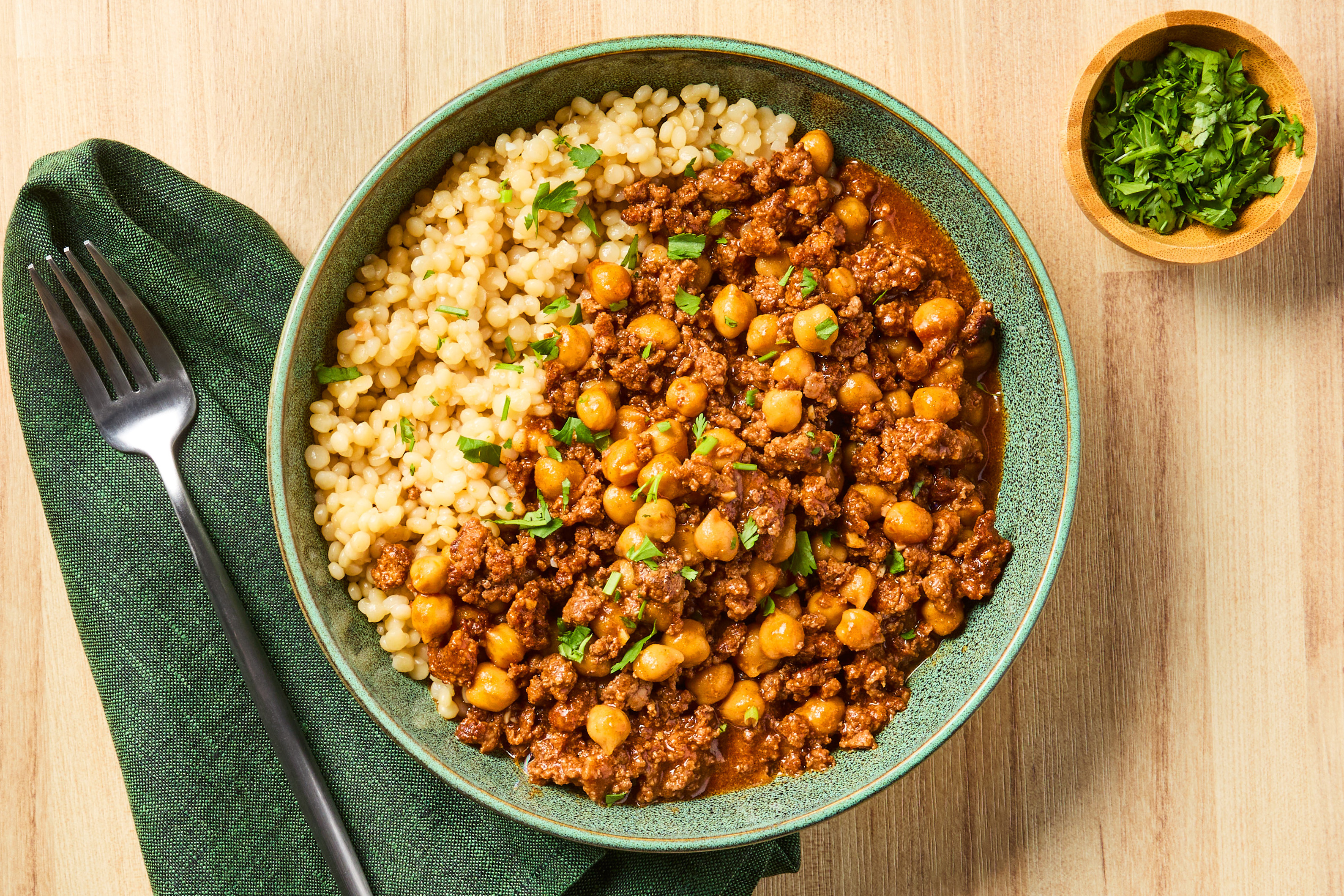 Moroccan-Style Beef & Chickpea Stew