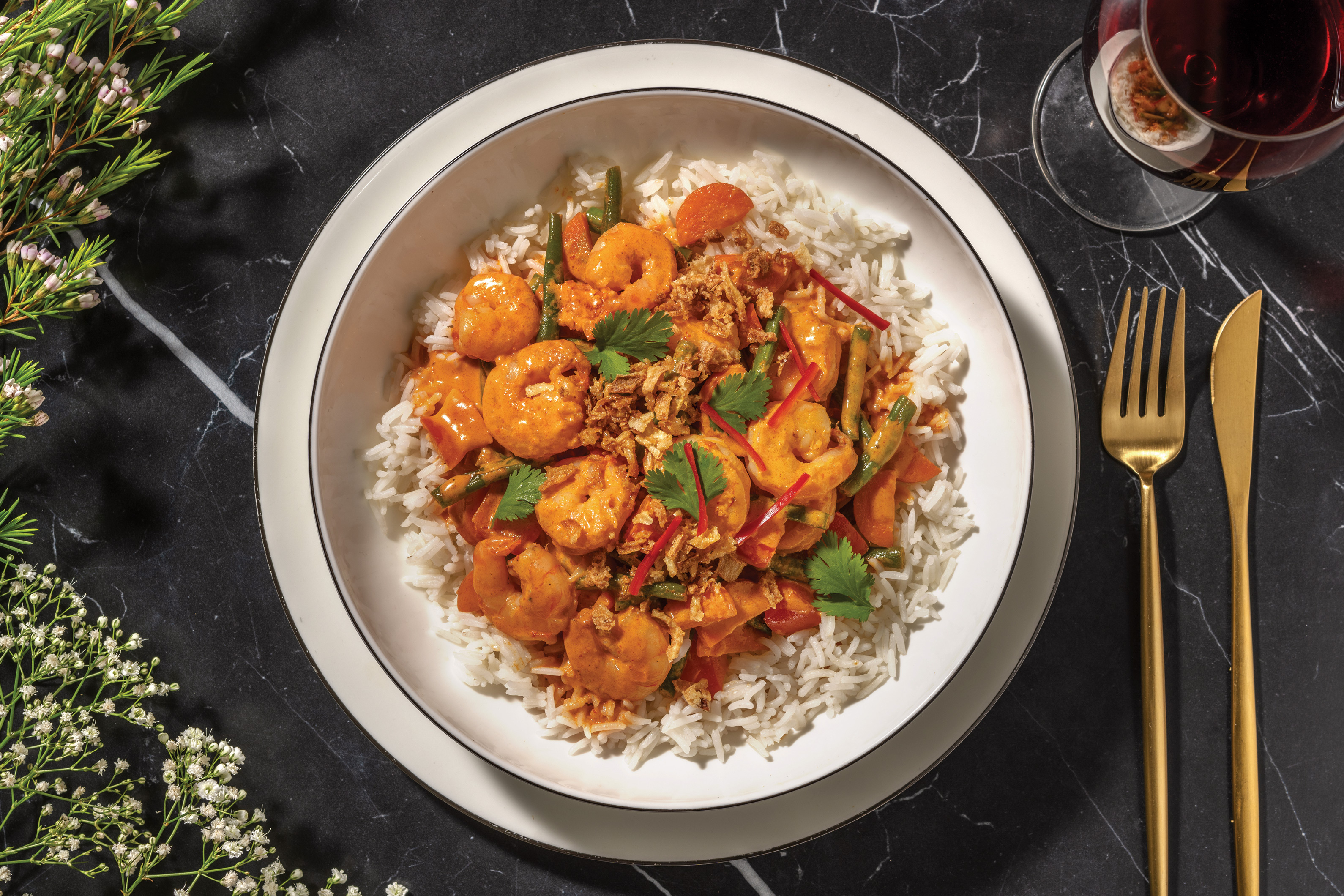 Fragrant Thai Prawn Curry