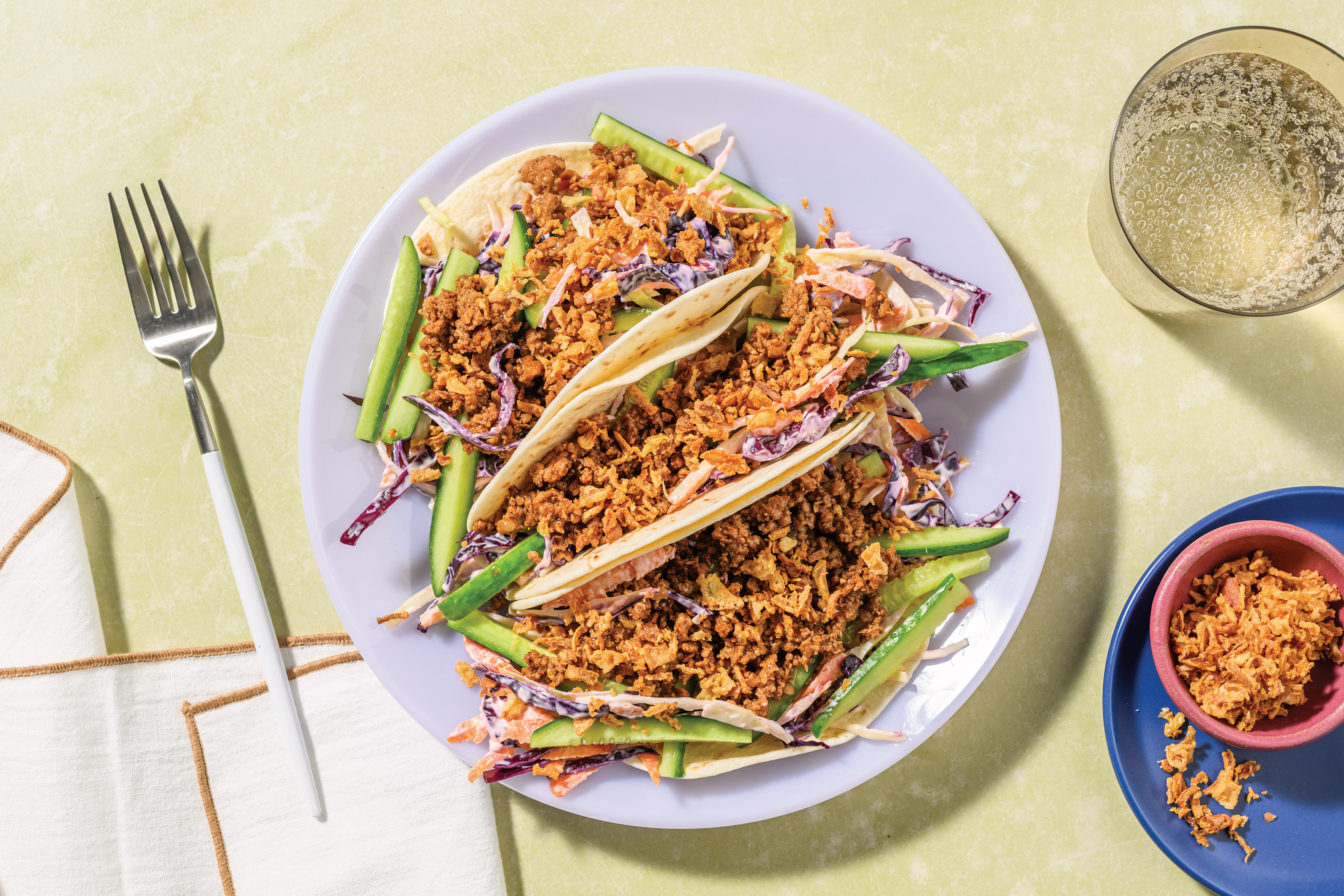 Quick Hoisin Pork Tacos