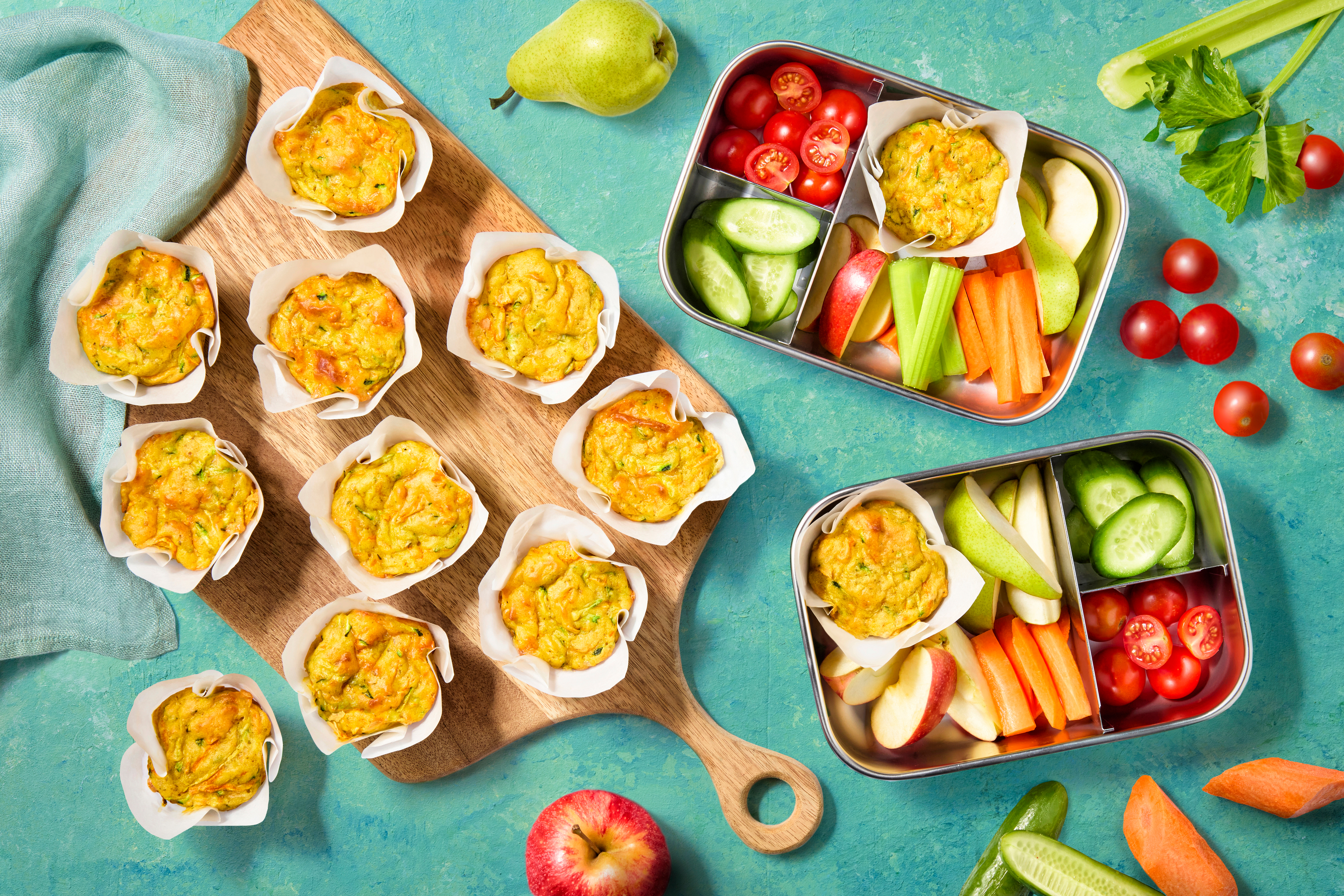 Homemade Hidden Veggie Muffins