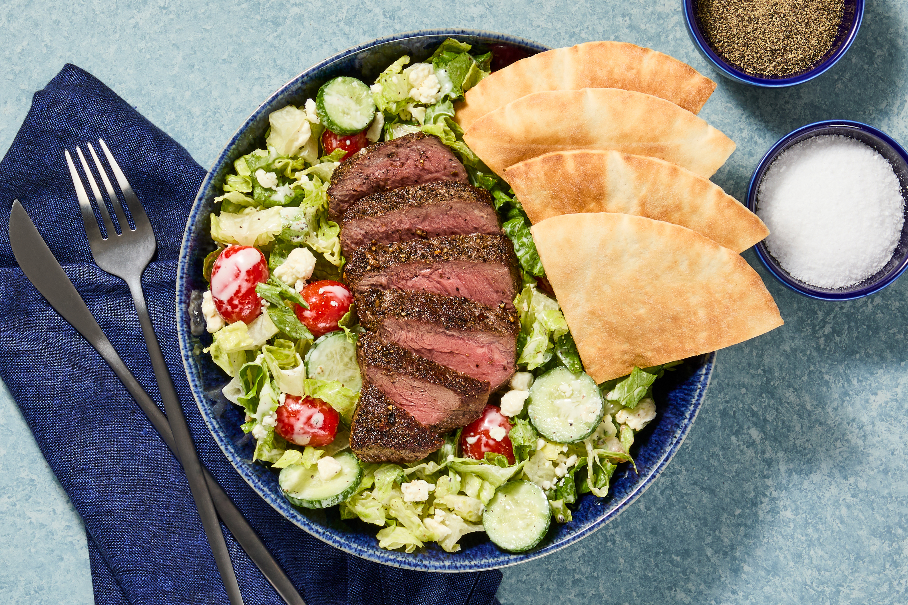 Taverna Steak & Feta Salad
