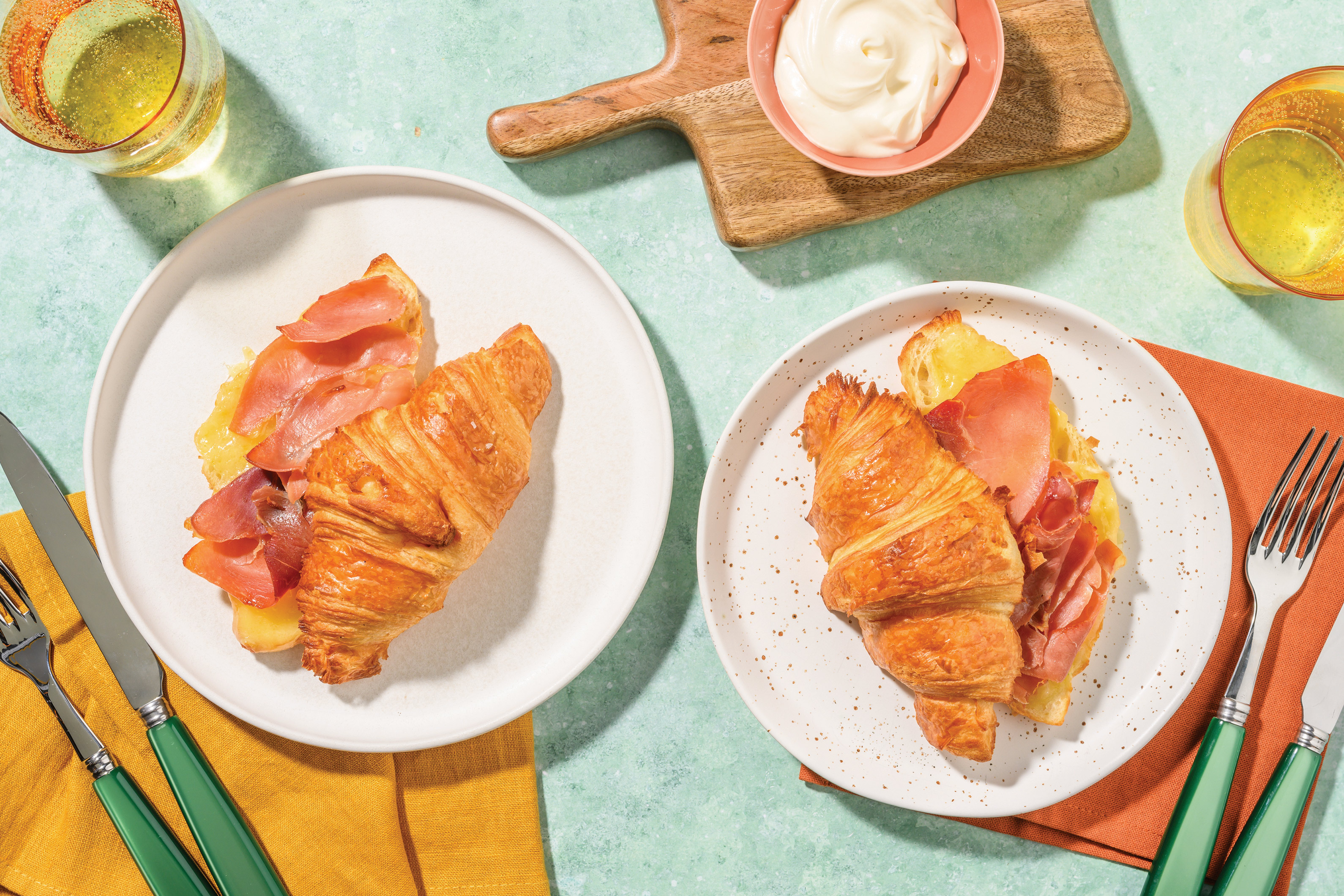 Prosciutto Toscano & Cheese Croissant