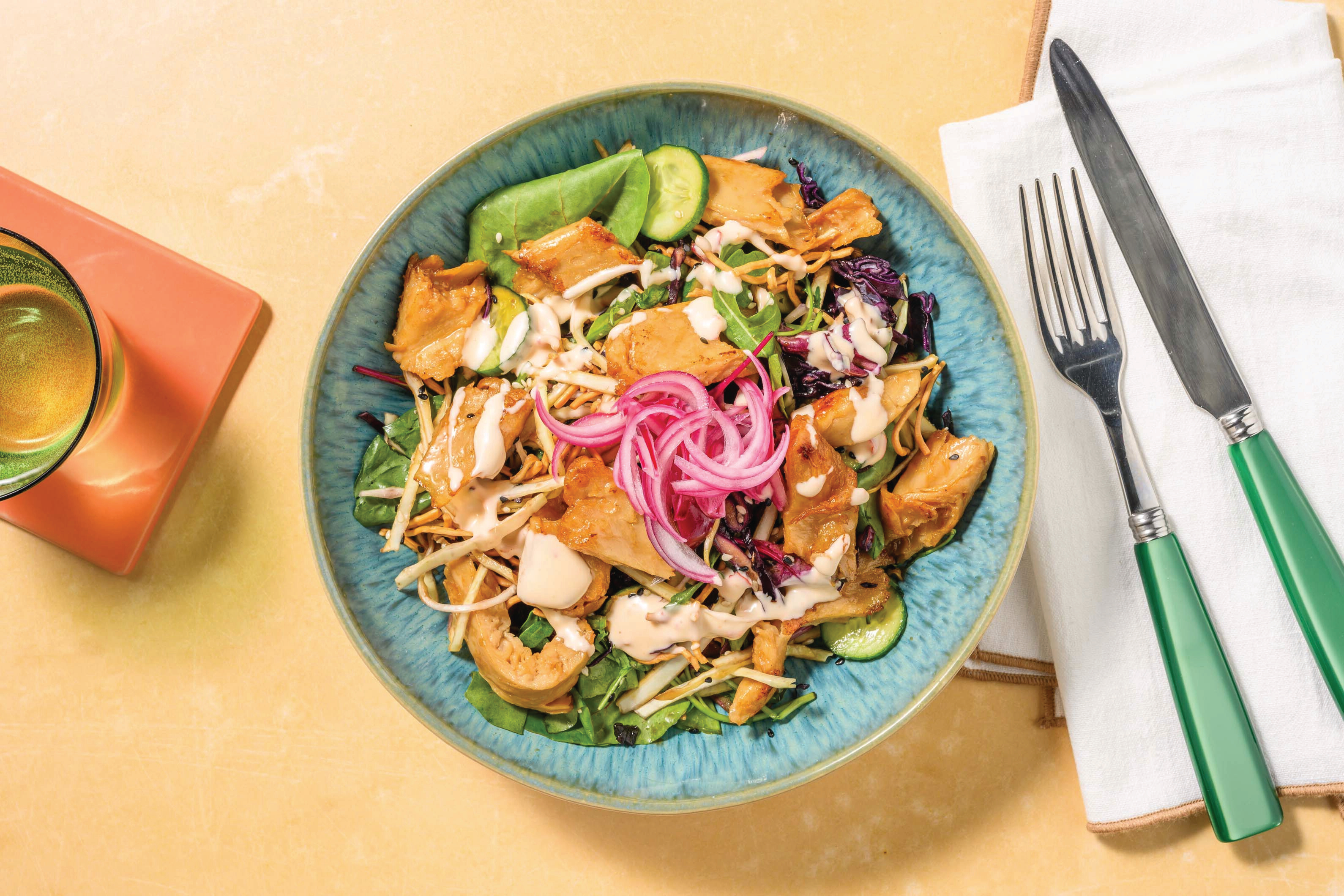 Asian Prawns & Crunchy Salad Bowl