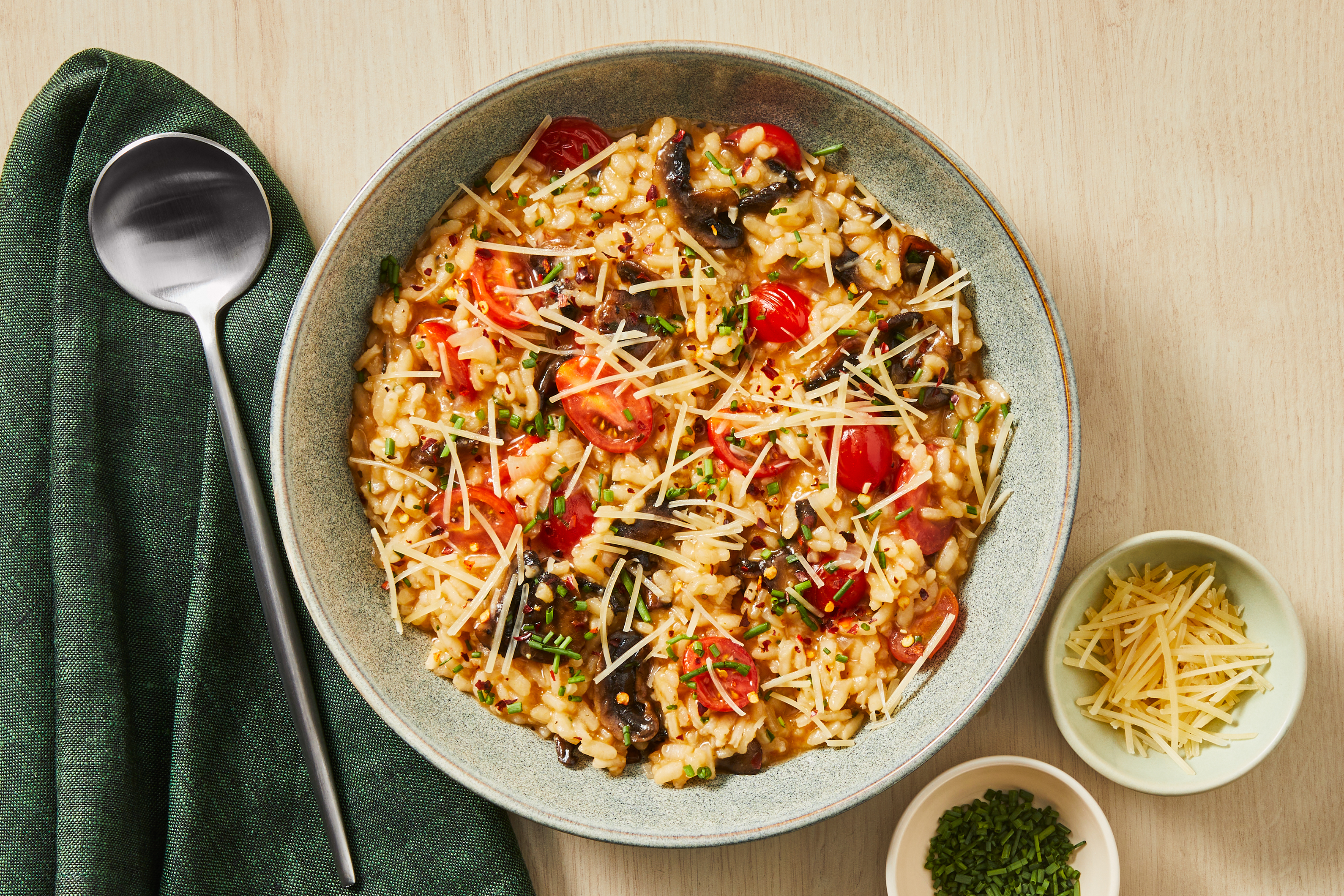 Sirloin & Mushroom Risotto