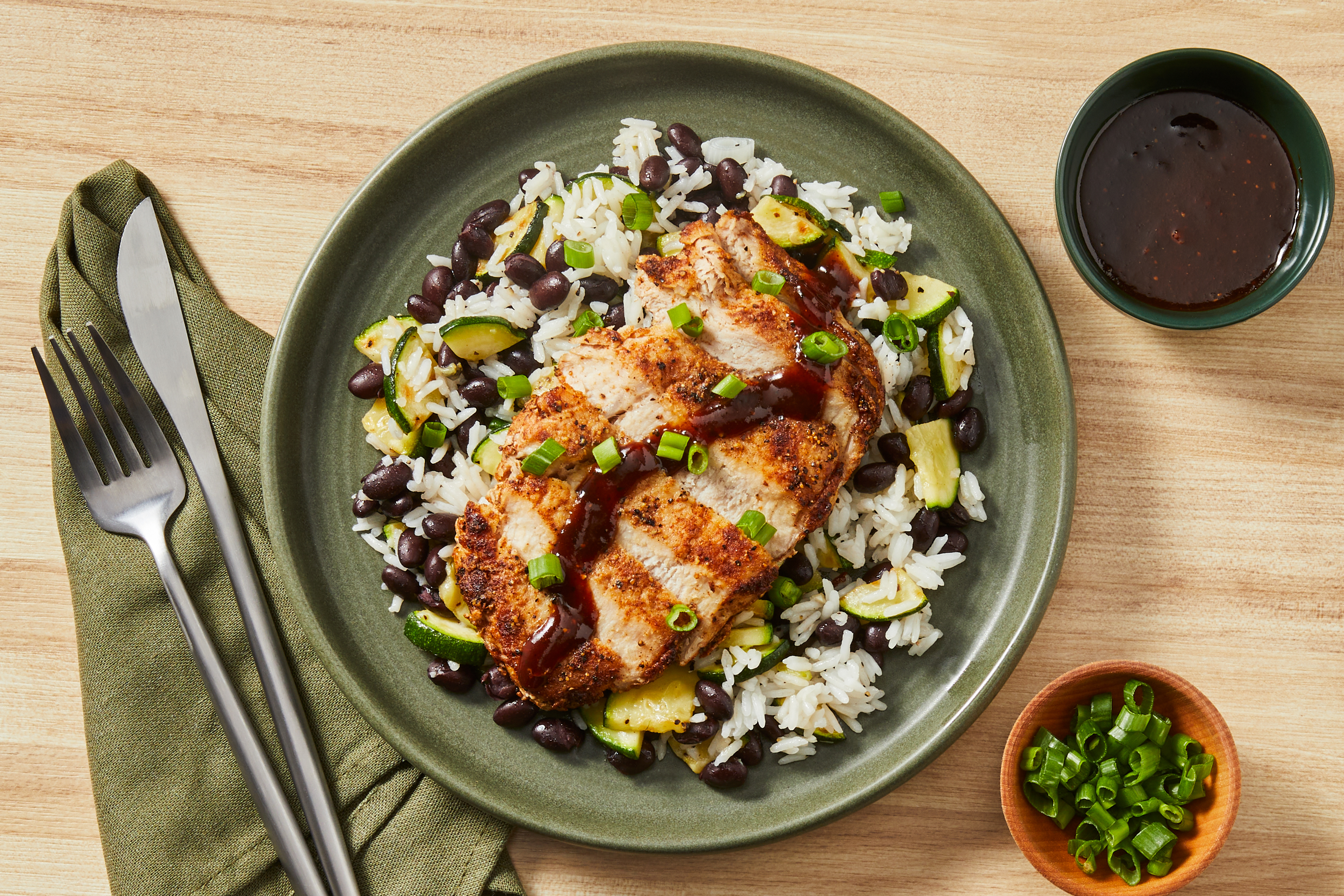 Honey-Harissa BBQ Chicken