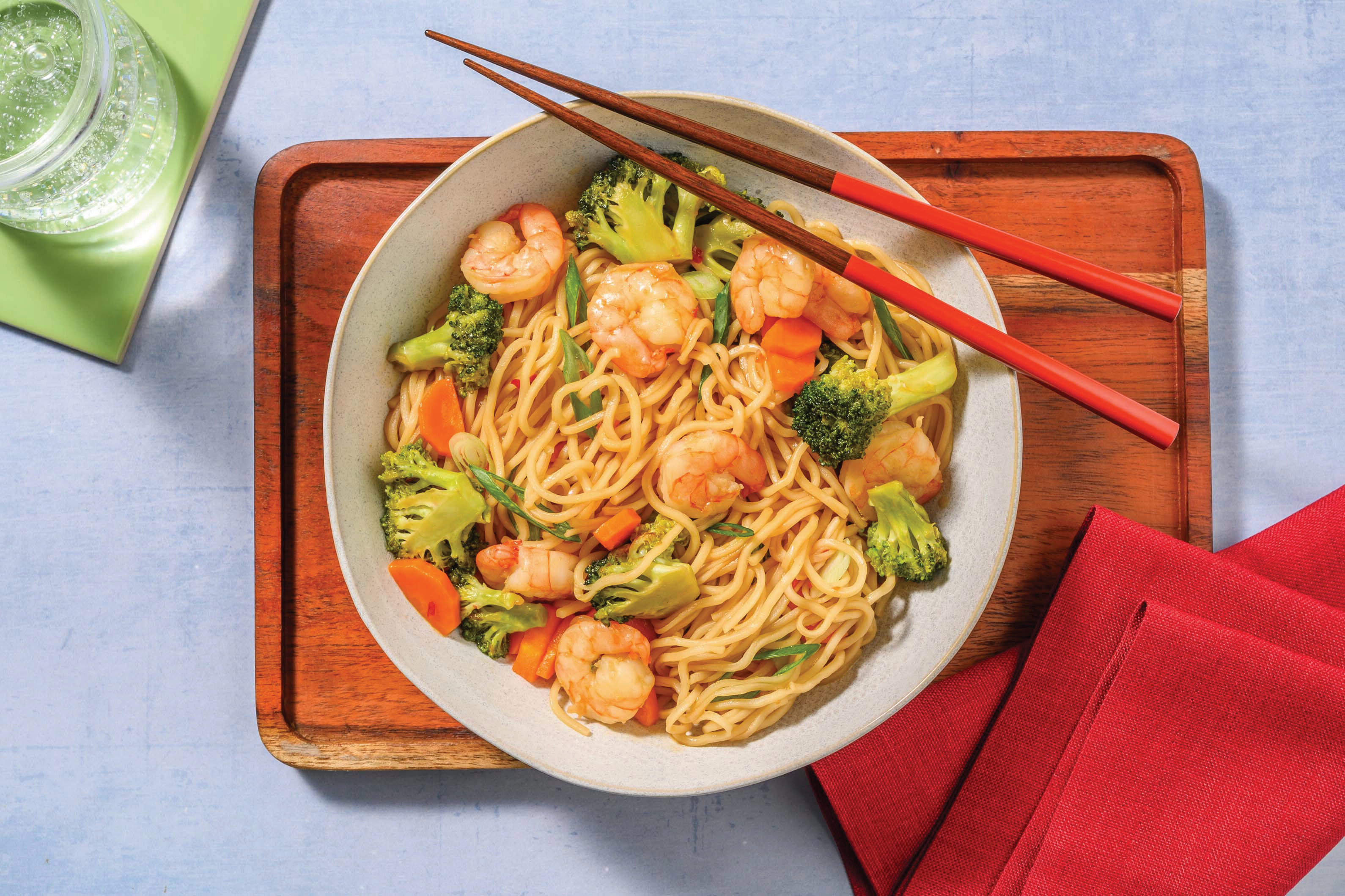 Quick Sweet Chilli Prawn & Broccoli Stir-Fry