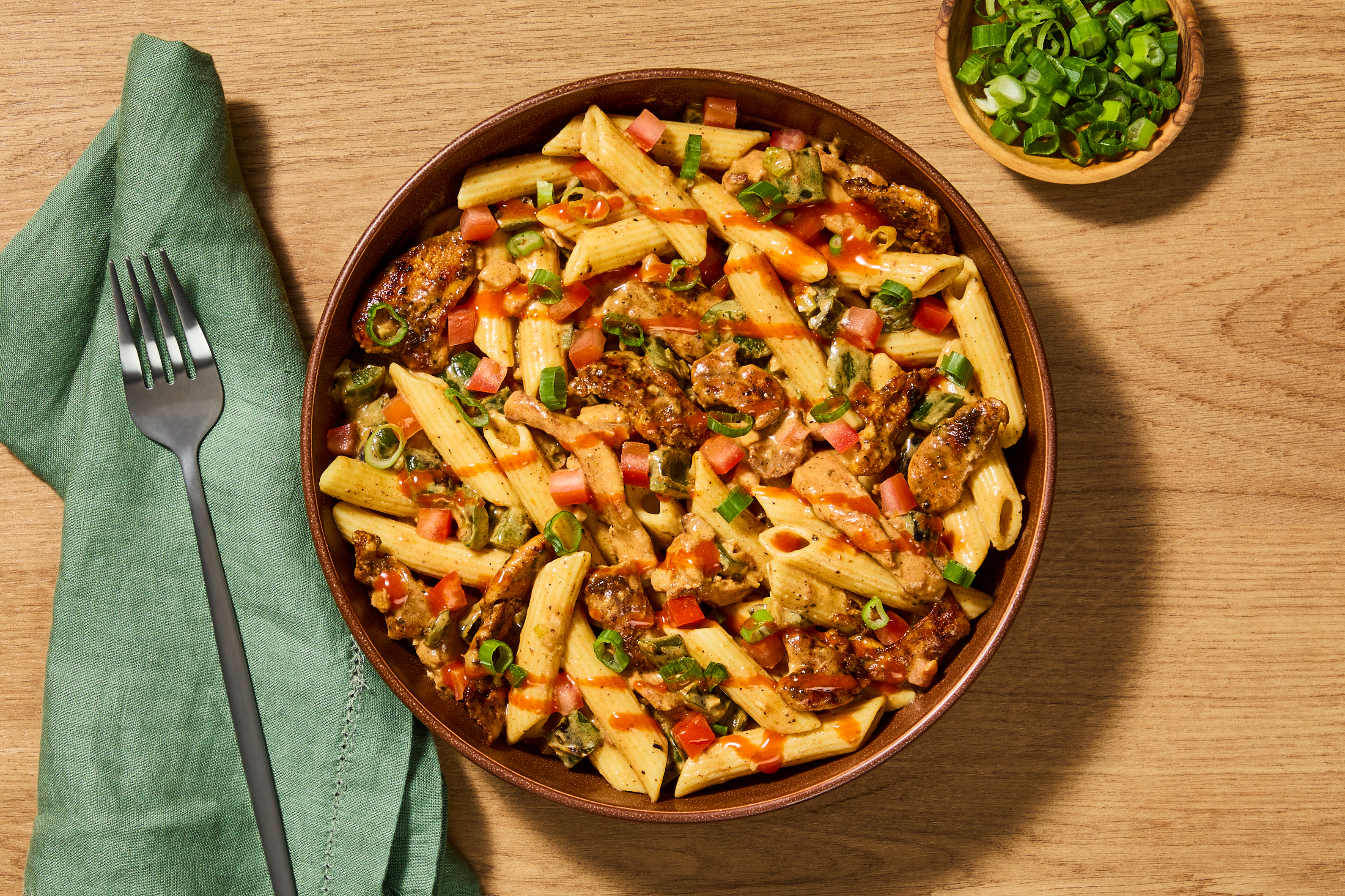 Blackened Salmon Penne