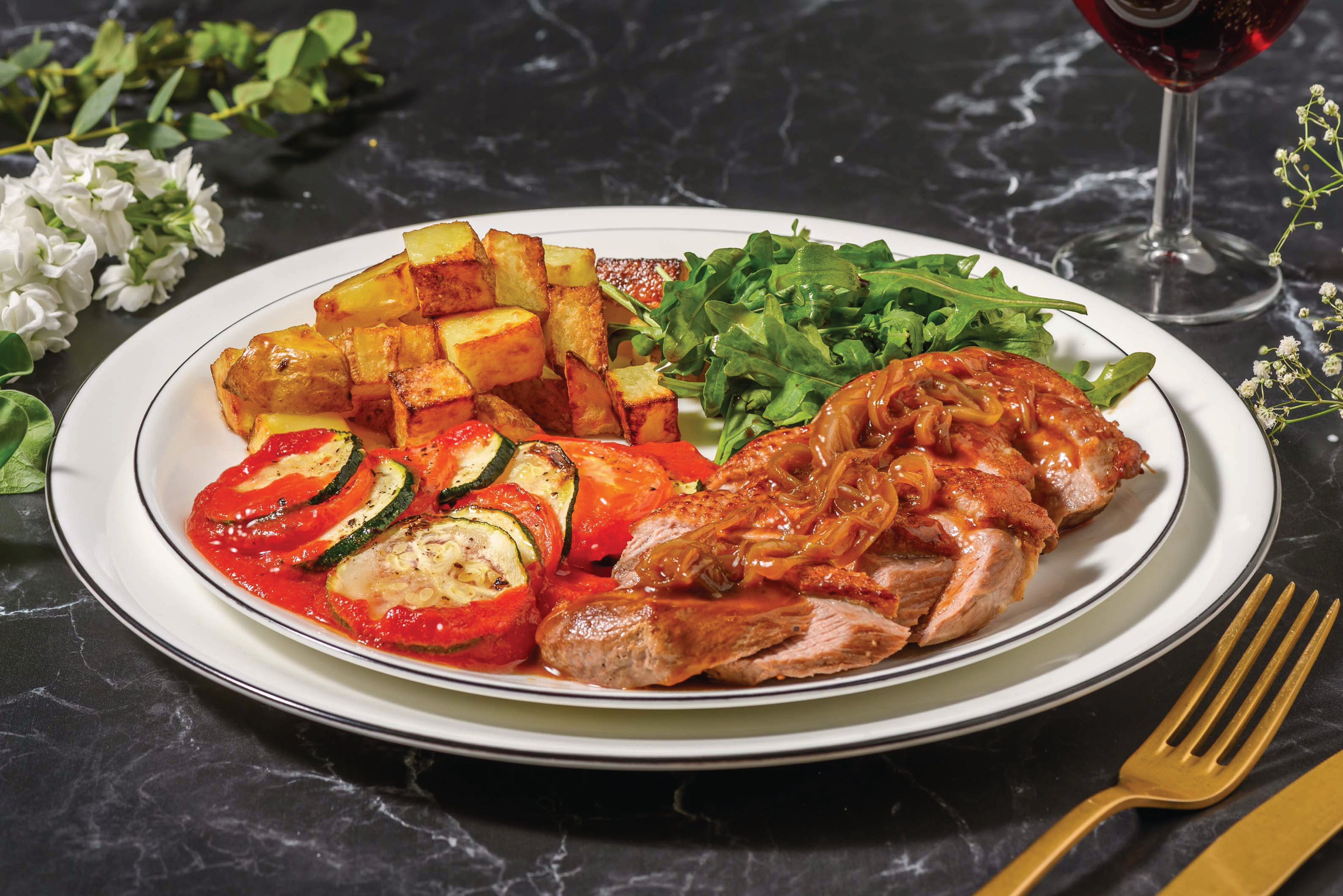 Provence-Style Duck Breast & Ratatouille