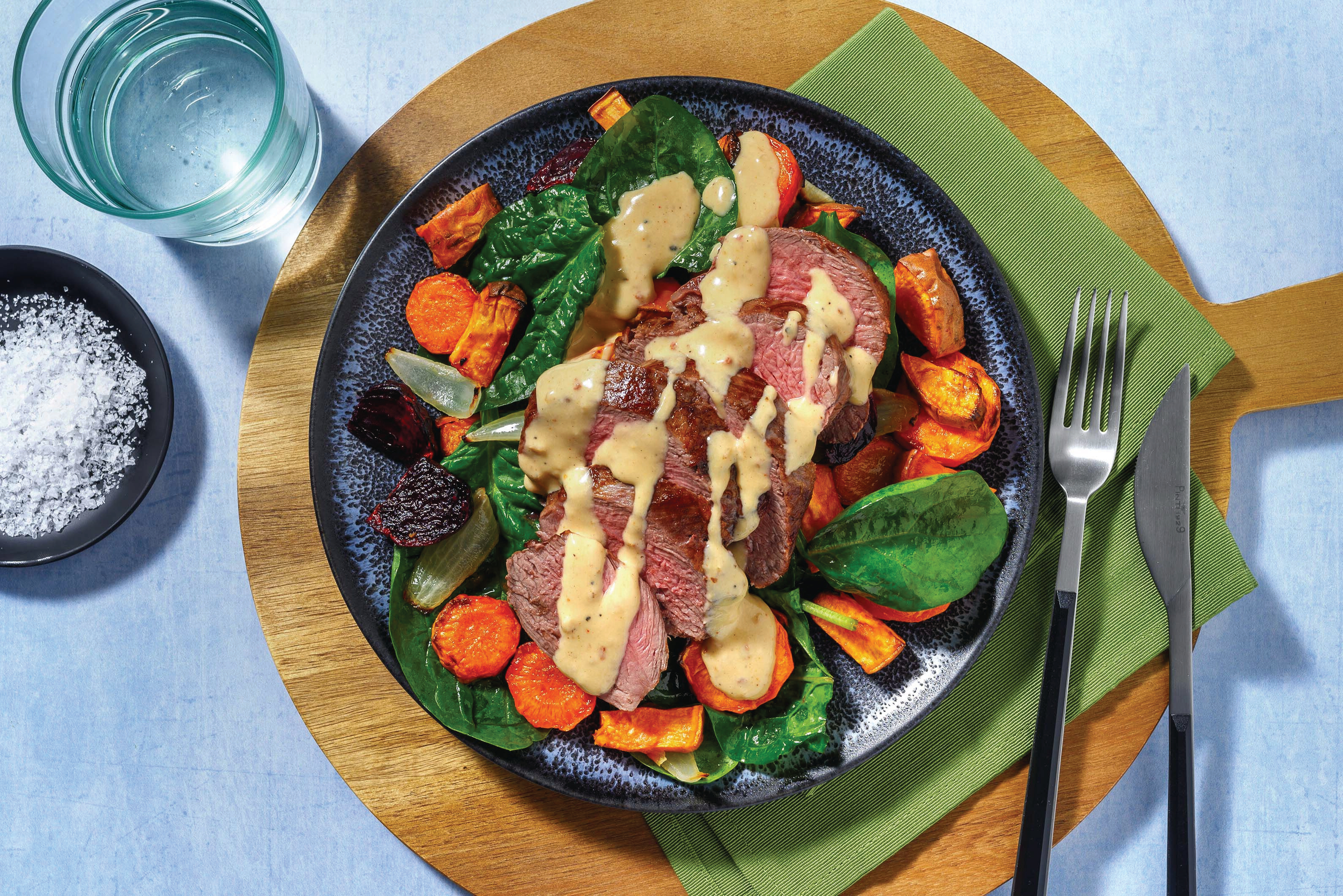 Lamb Rump & Mumbai Coconut Sauce