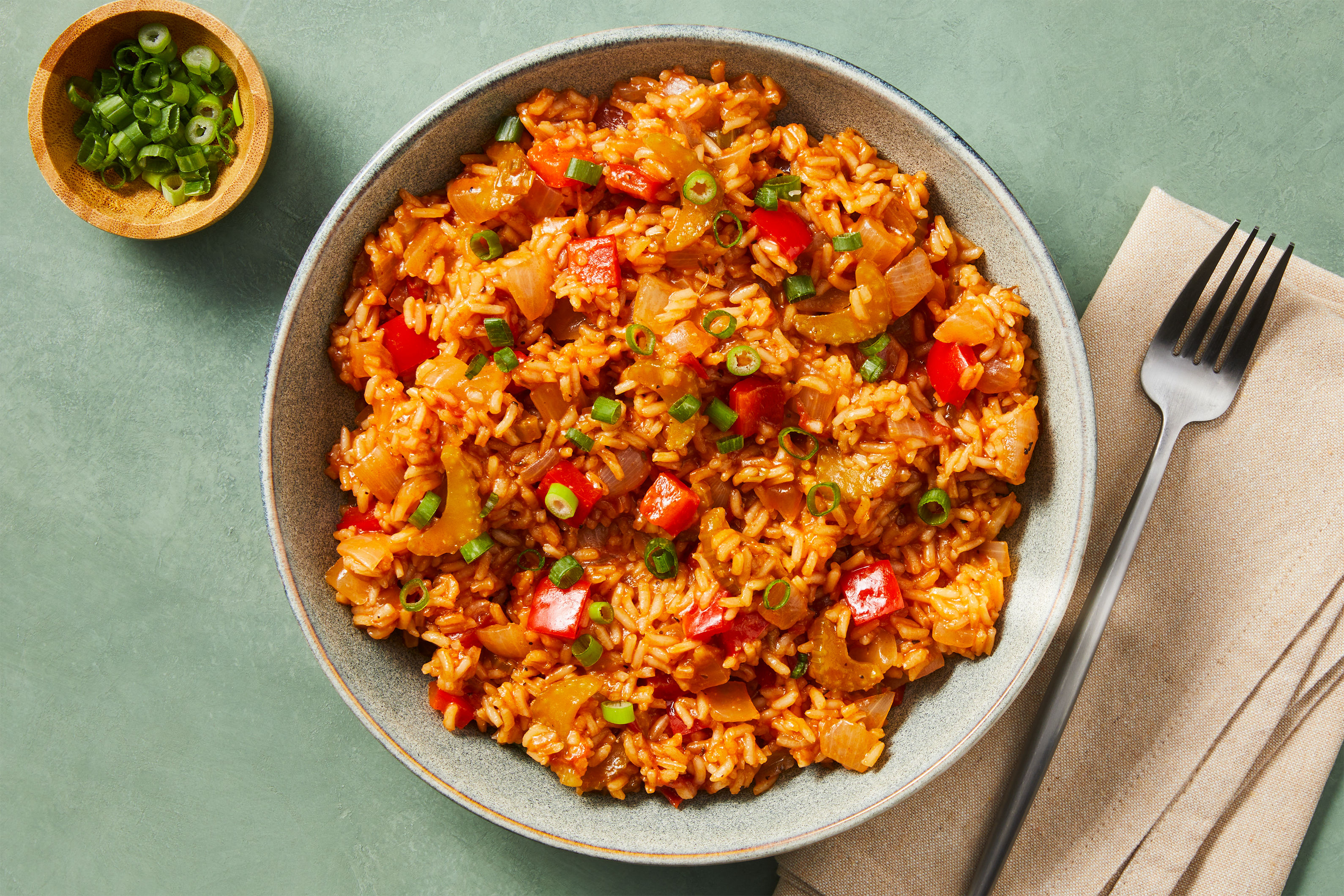 Bayou Shrimp & Bell Pepper Jambalaya