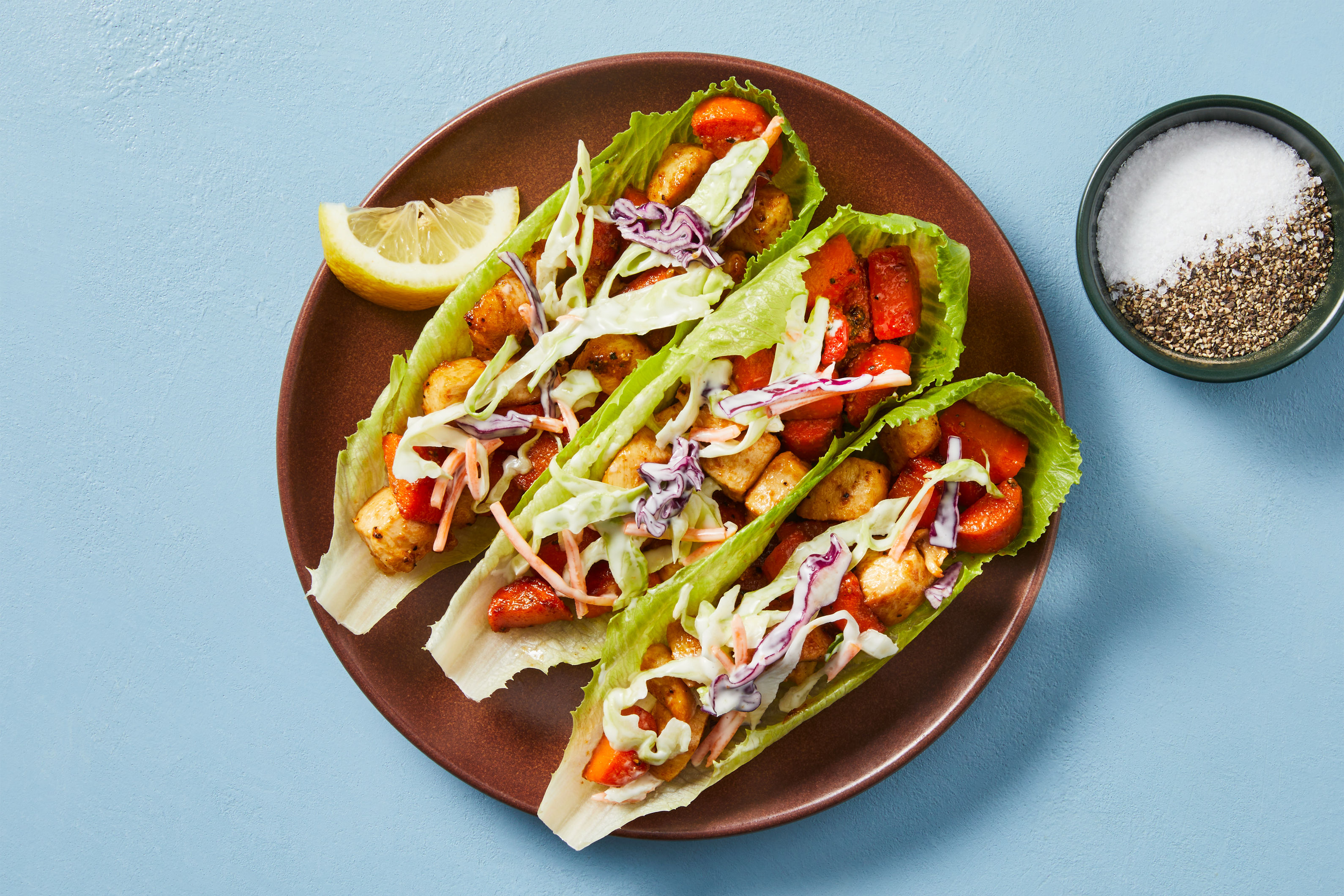 Buffalo Chicken Lettuce Wraps