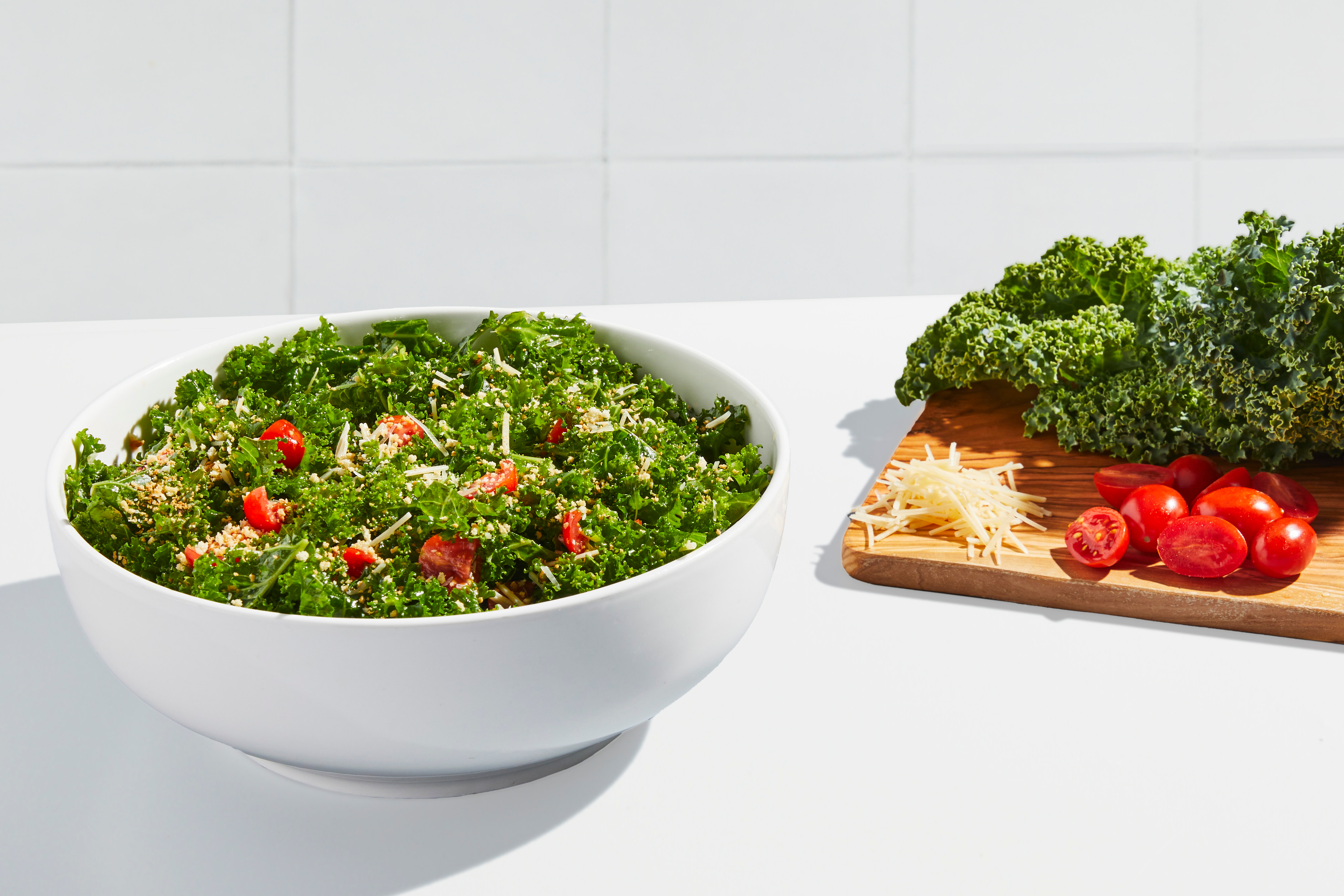 Lemon-Dijon Kale Crunch Salad
